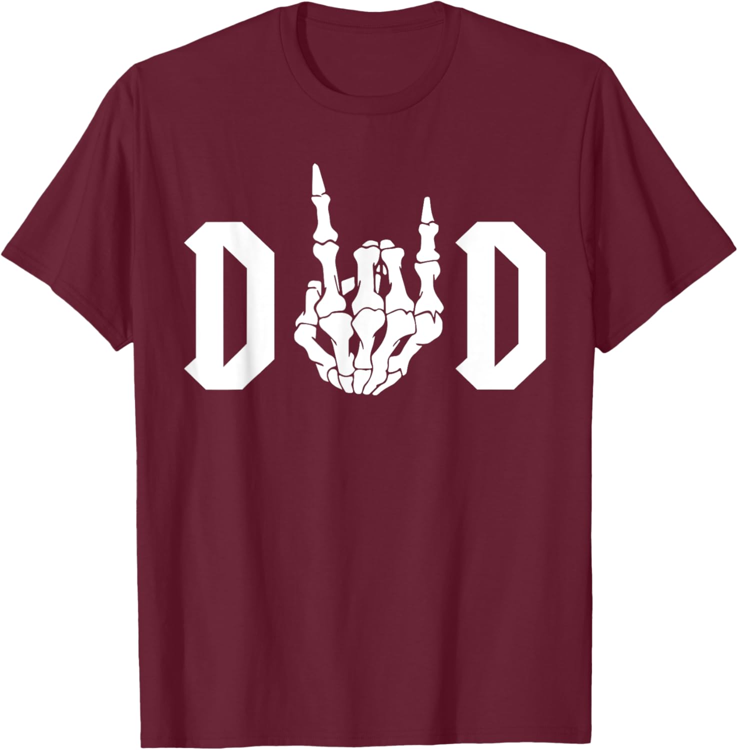 Gothic Skeleton Dad Birthday T-Shirt for Family Matching Fun - 2