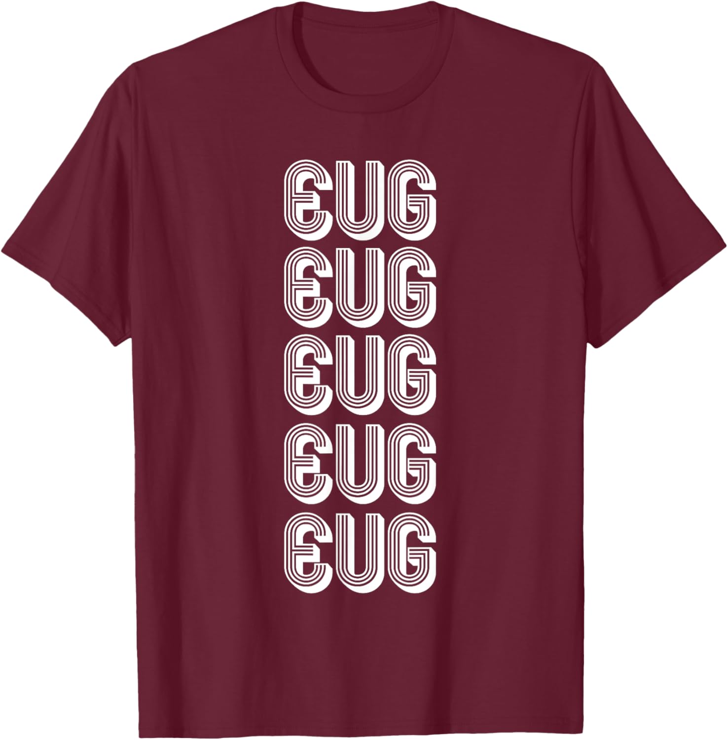 EUG Eugene Airport Travel T-Shirt for Comfortable Travel Style - 20