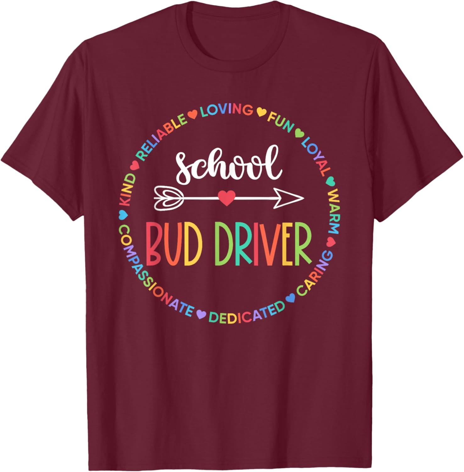 Bus Driver Squad School Bus Driver Appreciation T-Shirt Gift - 12