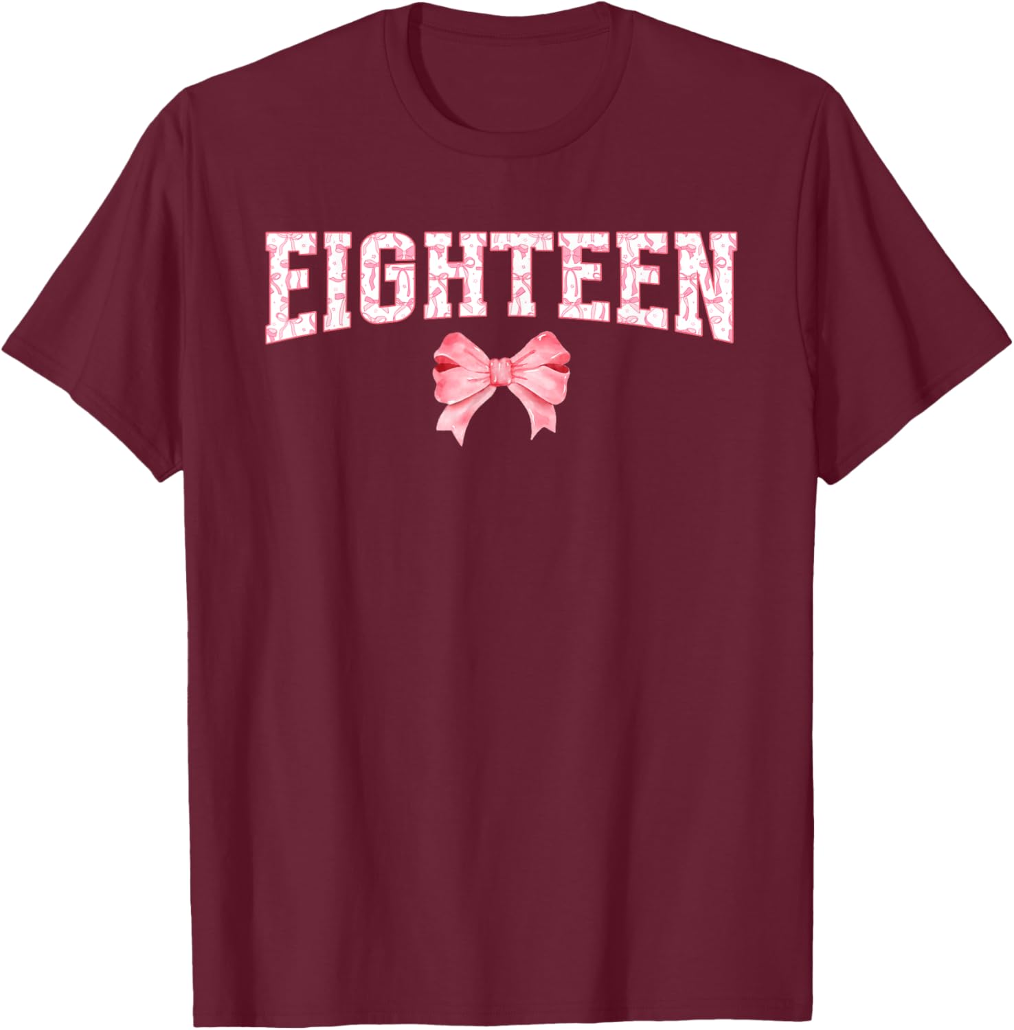 Coquette Bow T-Shirt for 18th Birthday Party Celebrate in Style - 7