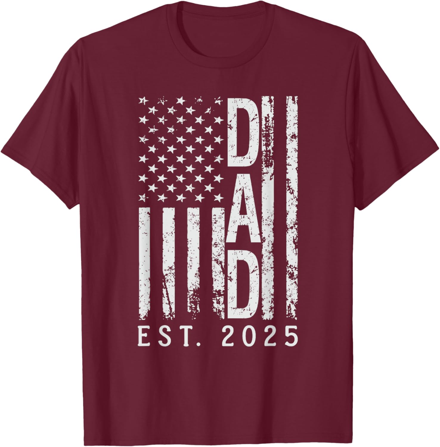 Funny Dad Est. 2025 T-Shirt for Soon-to-Be New Dads - Perfect Gift - 11
