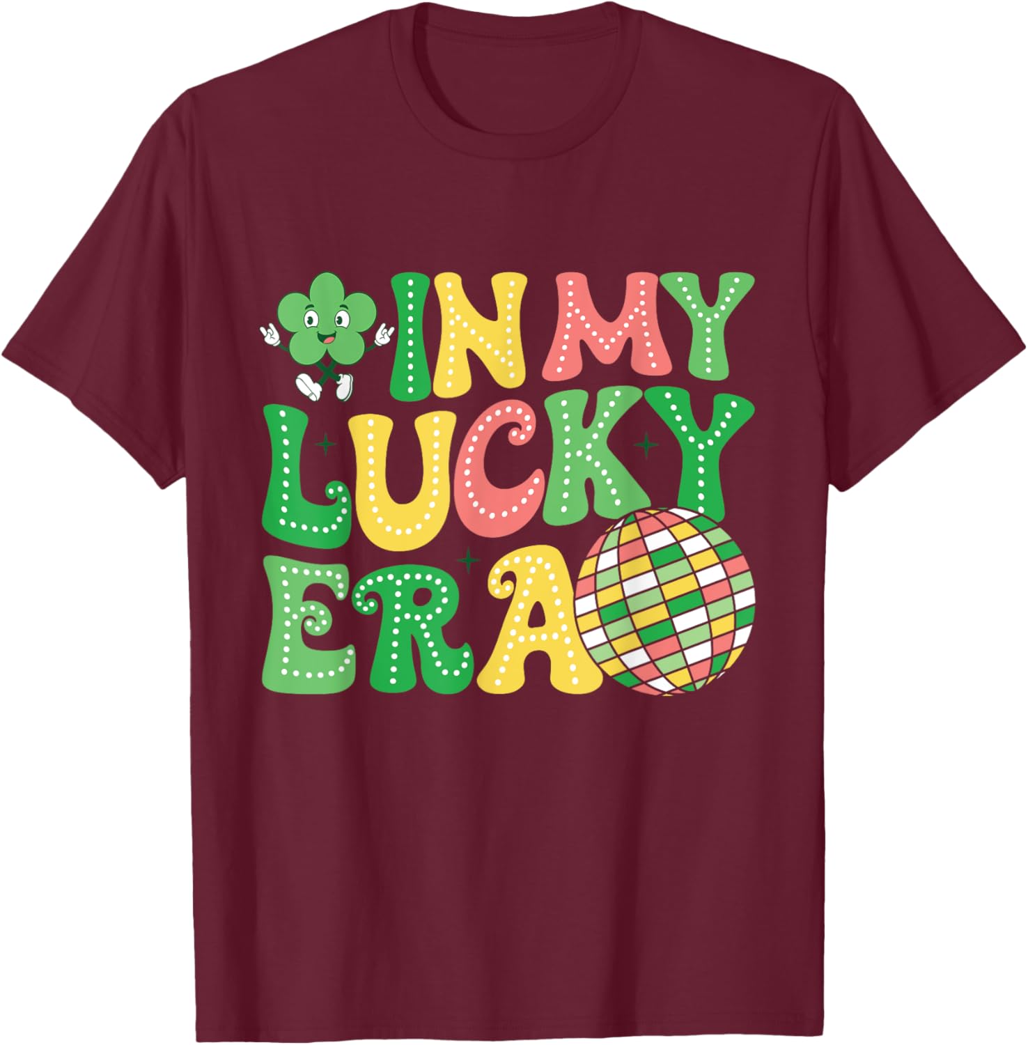 Funny St Patricks Day Shamrock T-Shirt for Kids - Lucky Era Design - 24