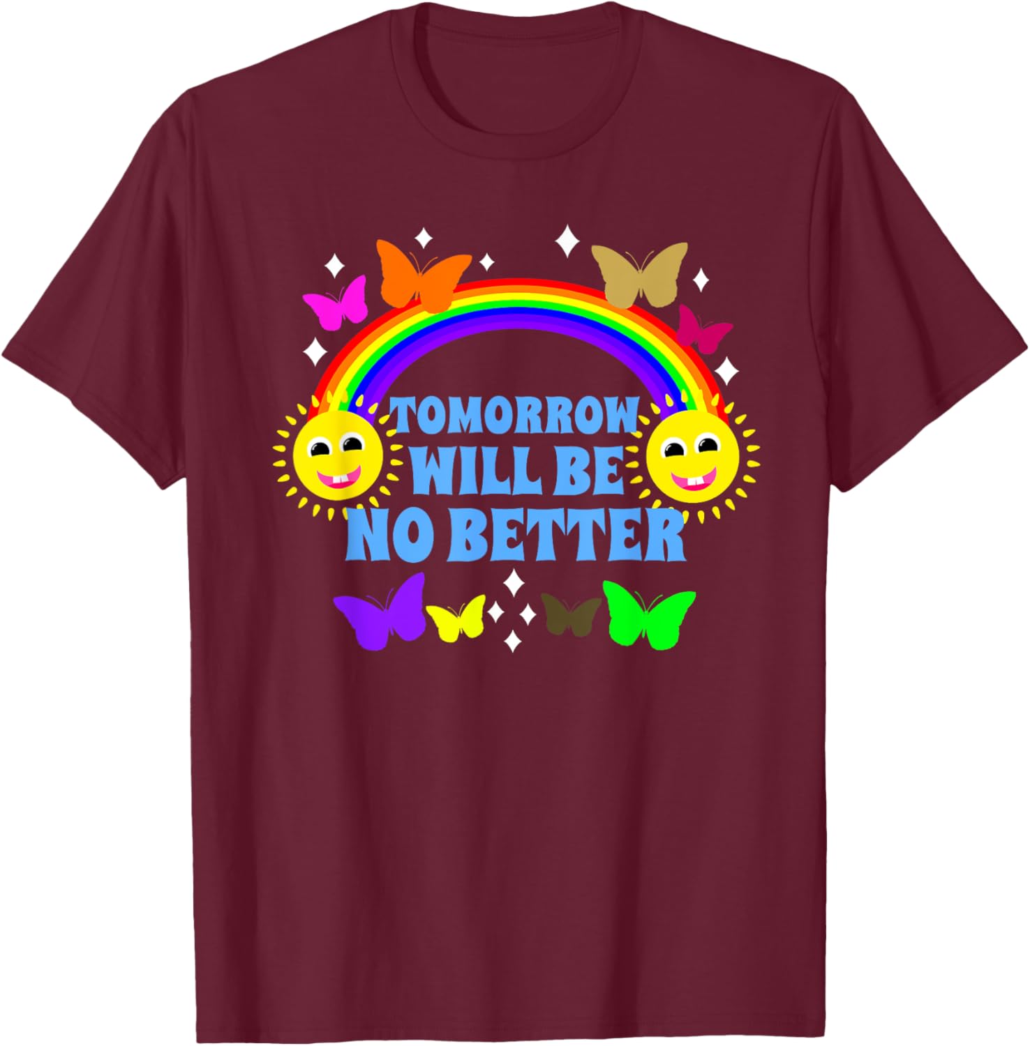 Cheerful Optimistic Nihilism T-Shirt for Positive Vibes and Fun Style - 9