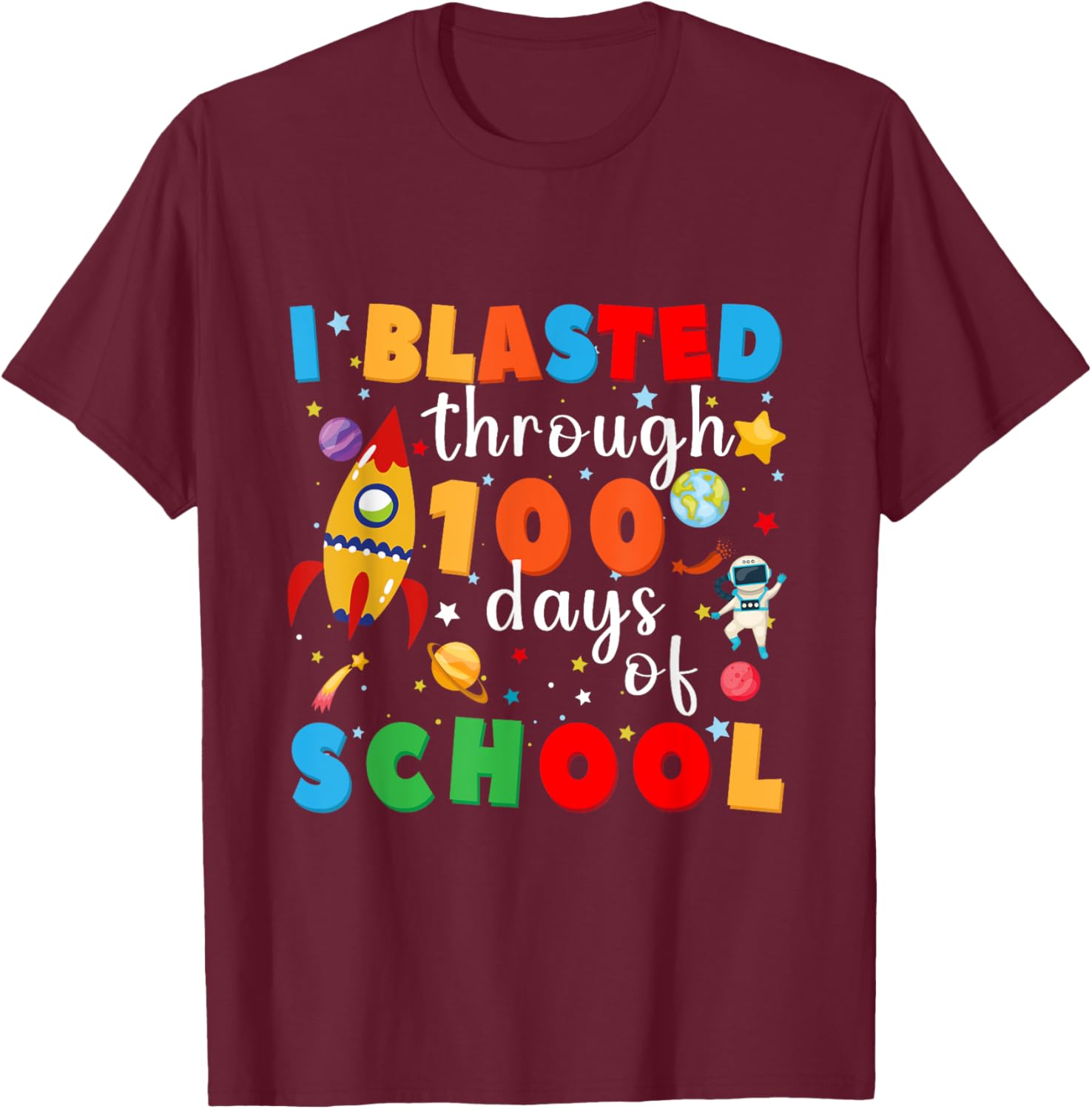 Celebrate 100 Days of School with Our Fun Teacher T-Shirt for Staff - 2