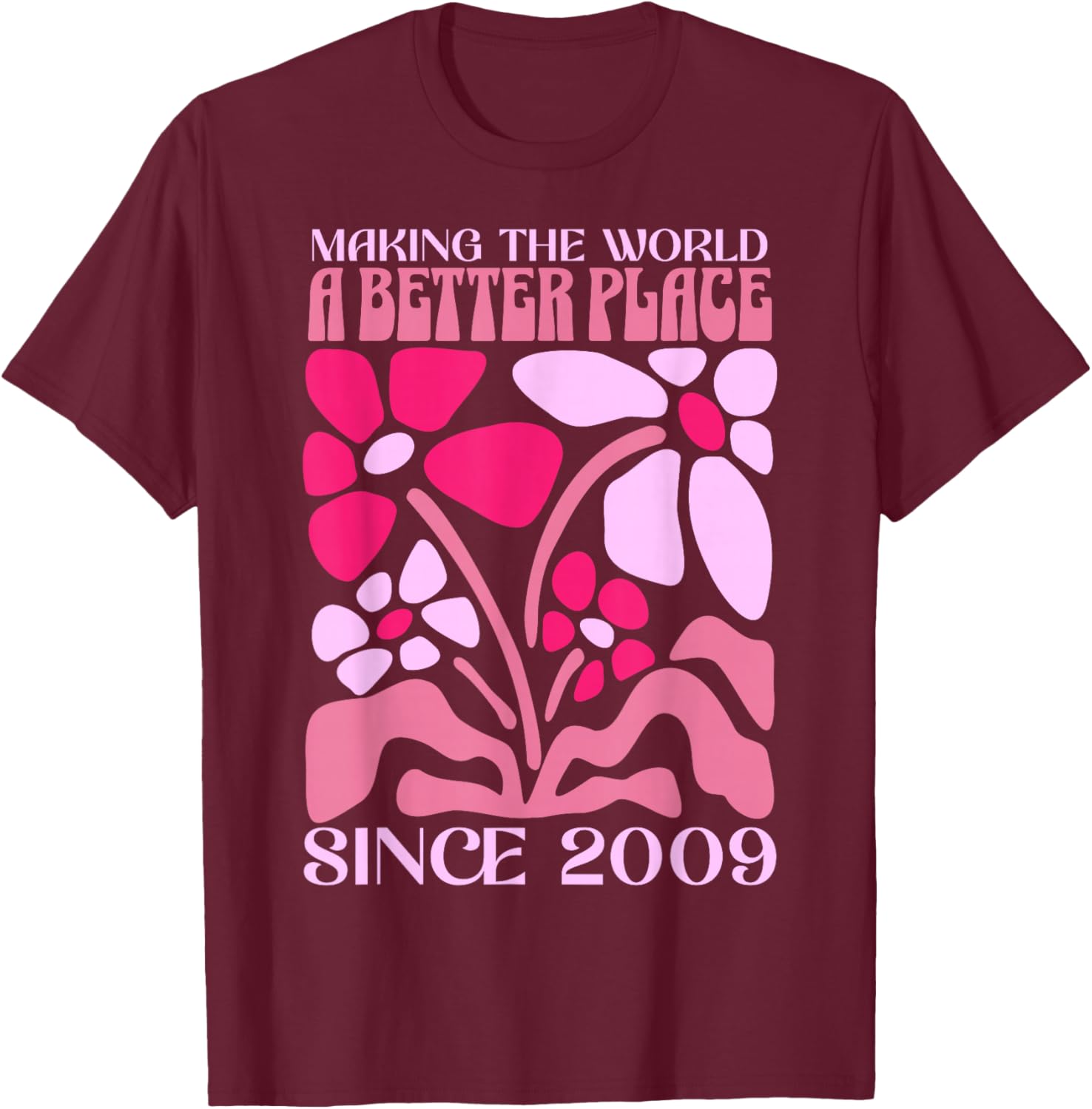 Cute Sweet 16 T-Shirt for Girls Born in 2009 Perfect Birthday Gift - 8