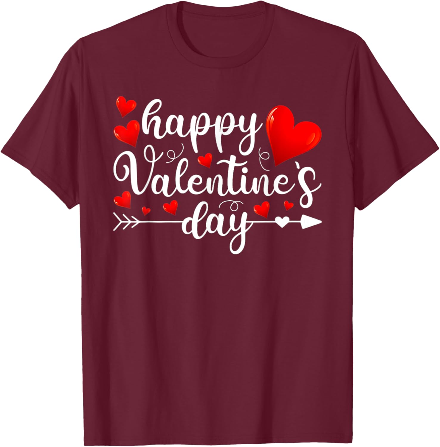 Funny Heart Love T-Shirt for Men and Women Perfect for Valentine's Day - 1