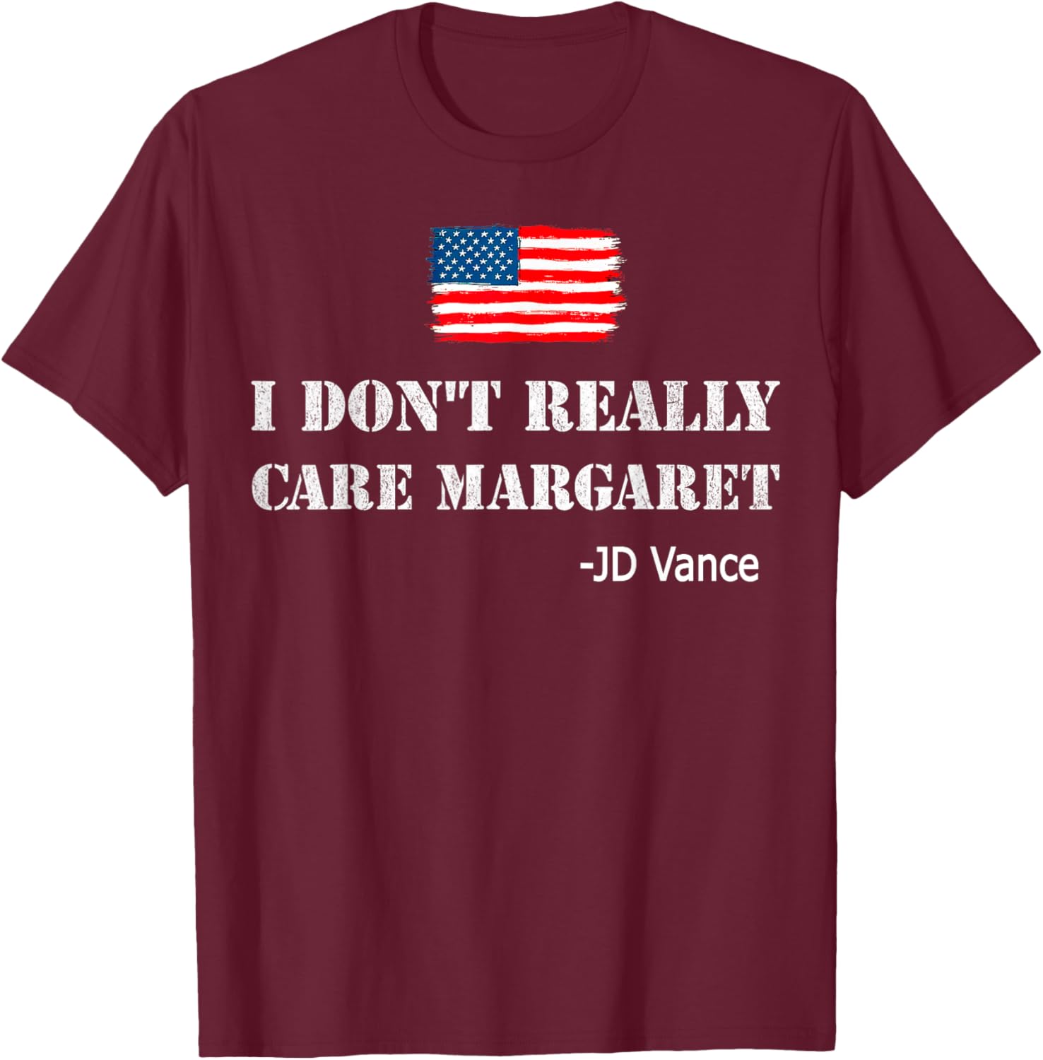Funny Minimalist I Don't Really Care Margaret JD Vance T-Shirt for Fans - 13