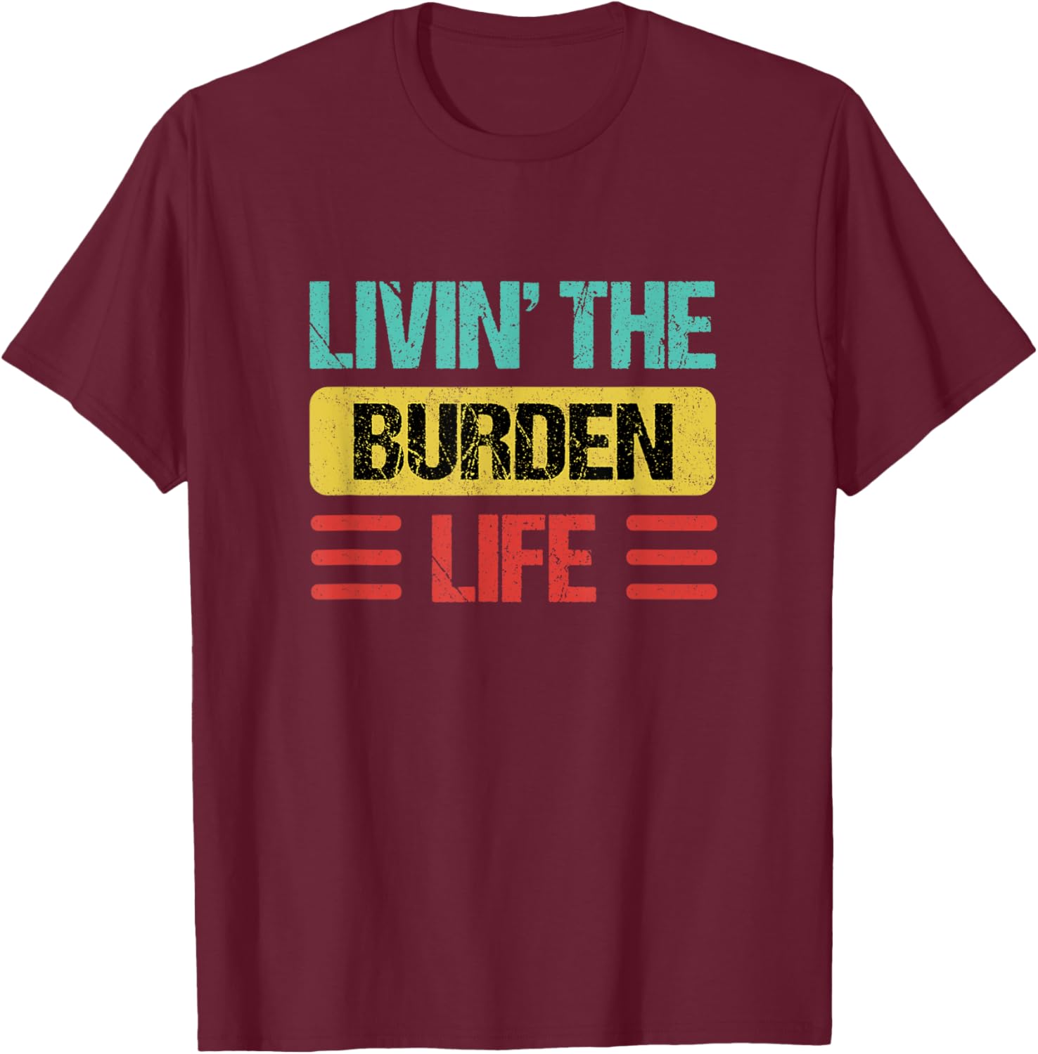 Burden Name T-Shirt - Stylish and Comfortable Apparel for Everyday Wear - 5