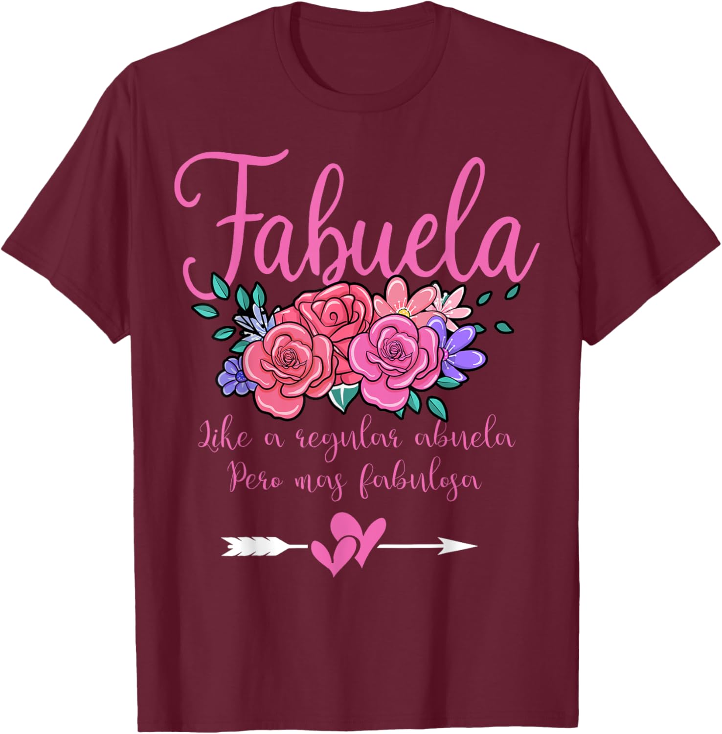 Fabuela Abuela Funny Spanish Grandma Definition T-Shirt for Family Fun - 2