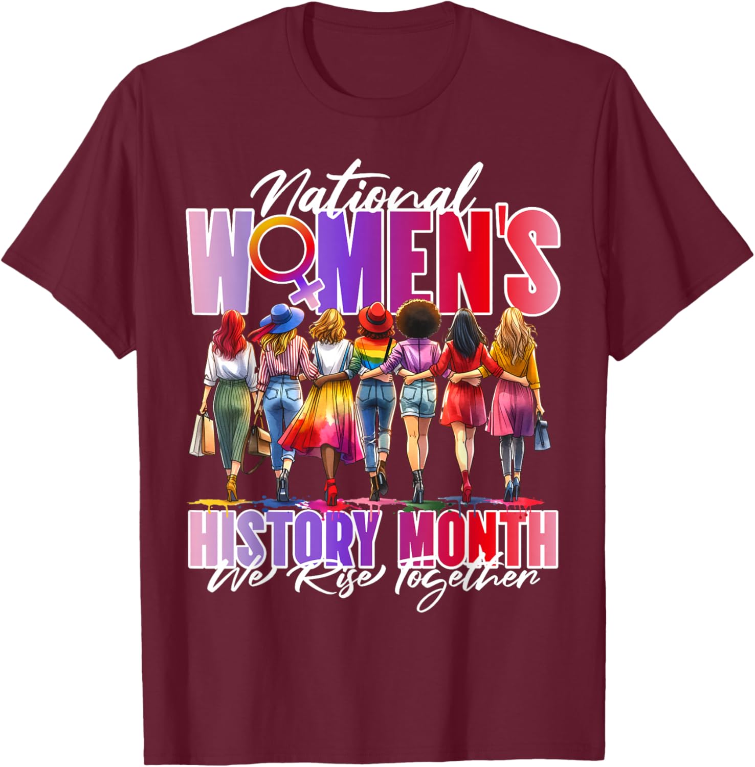 Embrace Equity Women's History Month 2025 T-Shirt for Every Woman - 20