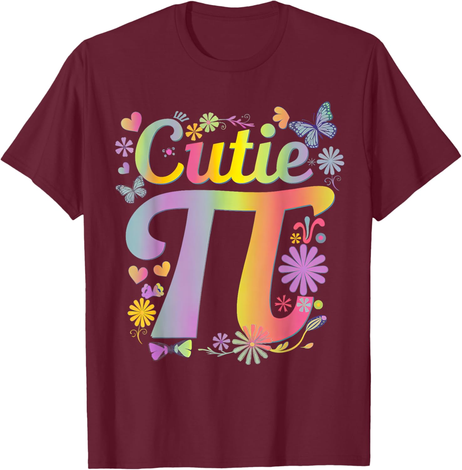 Cute Pi Day T-Shirt for Women and Kids Math Lovers and Teachers - 10