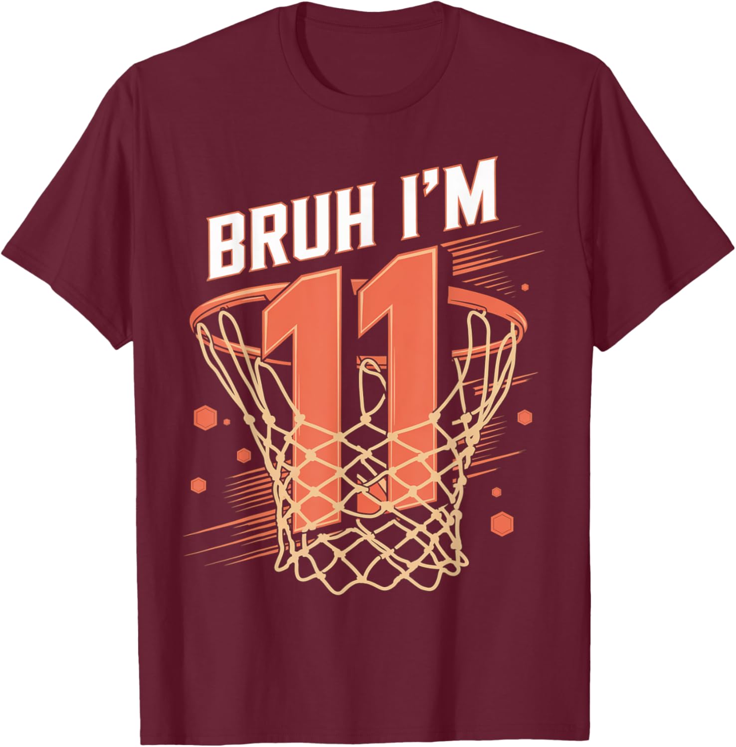 Cool Basketball Shirt for 11 Year Old Boys Birthday Celebration - 9