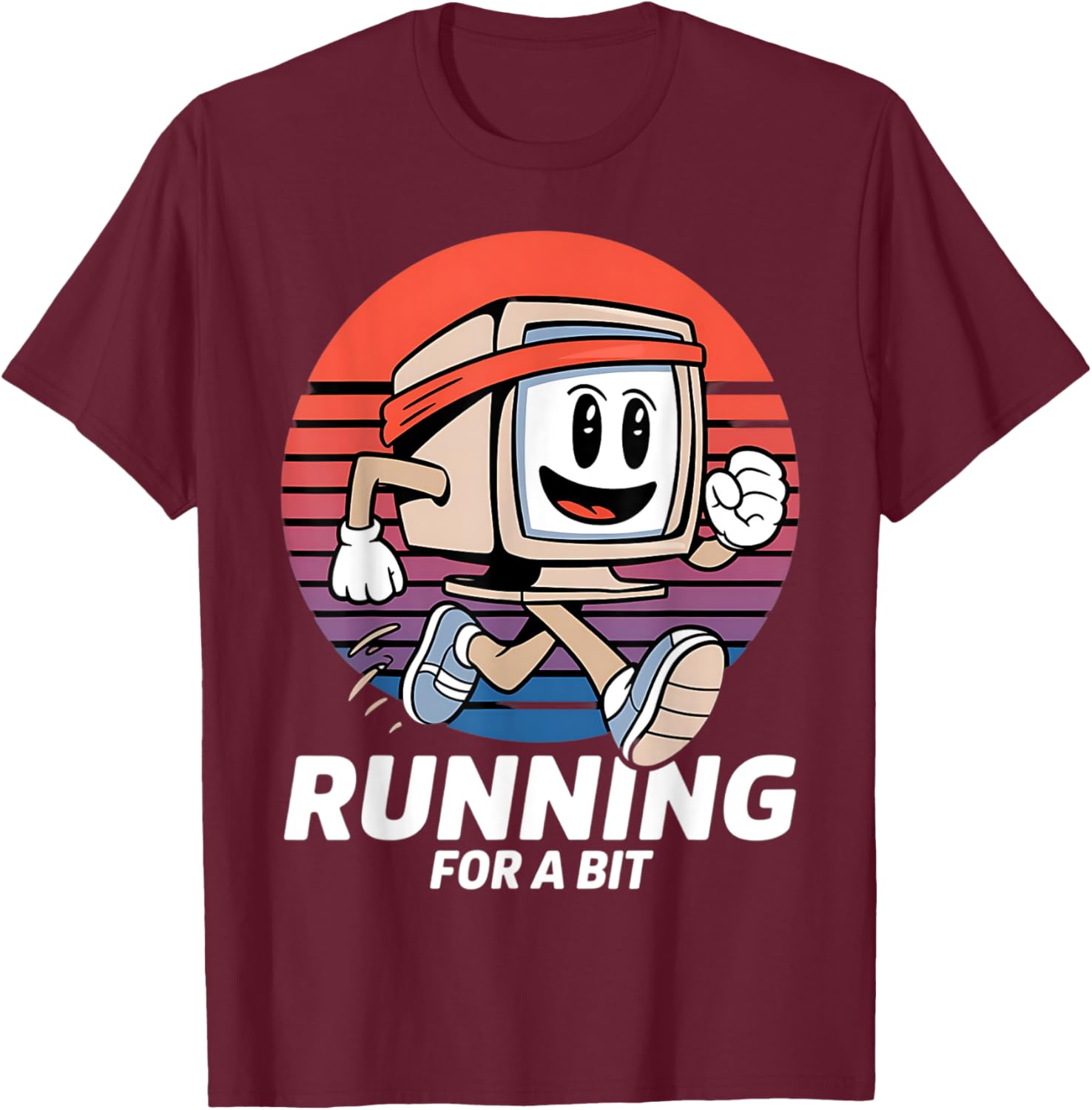 Funny IT Computer Jogging Runner T-Shirt for Tech Lovers and Athletes - 15