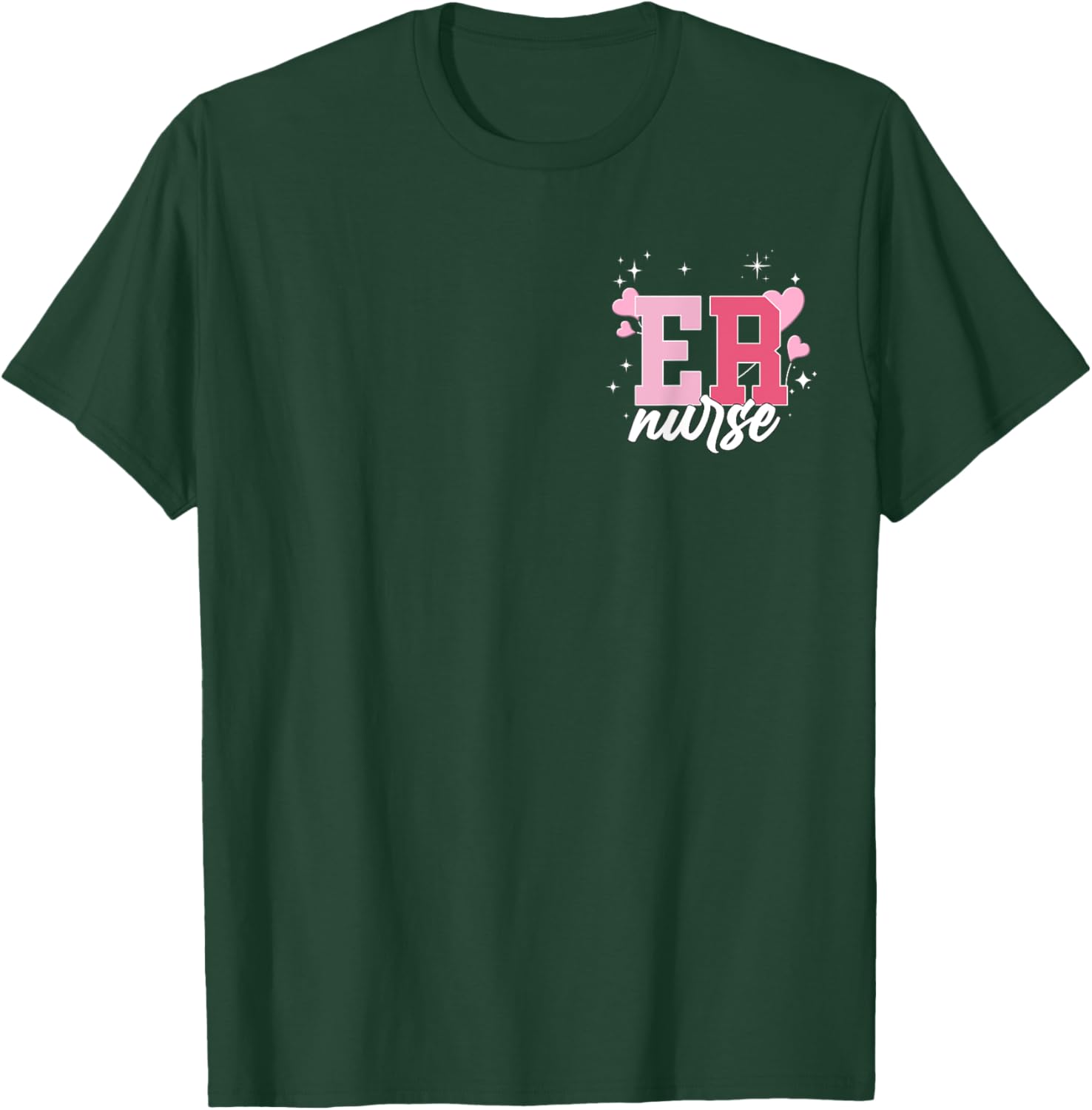 Emergency Department Valentine T-Shirt for ER Nurses - Cute & Fun Design - 15