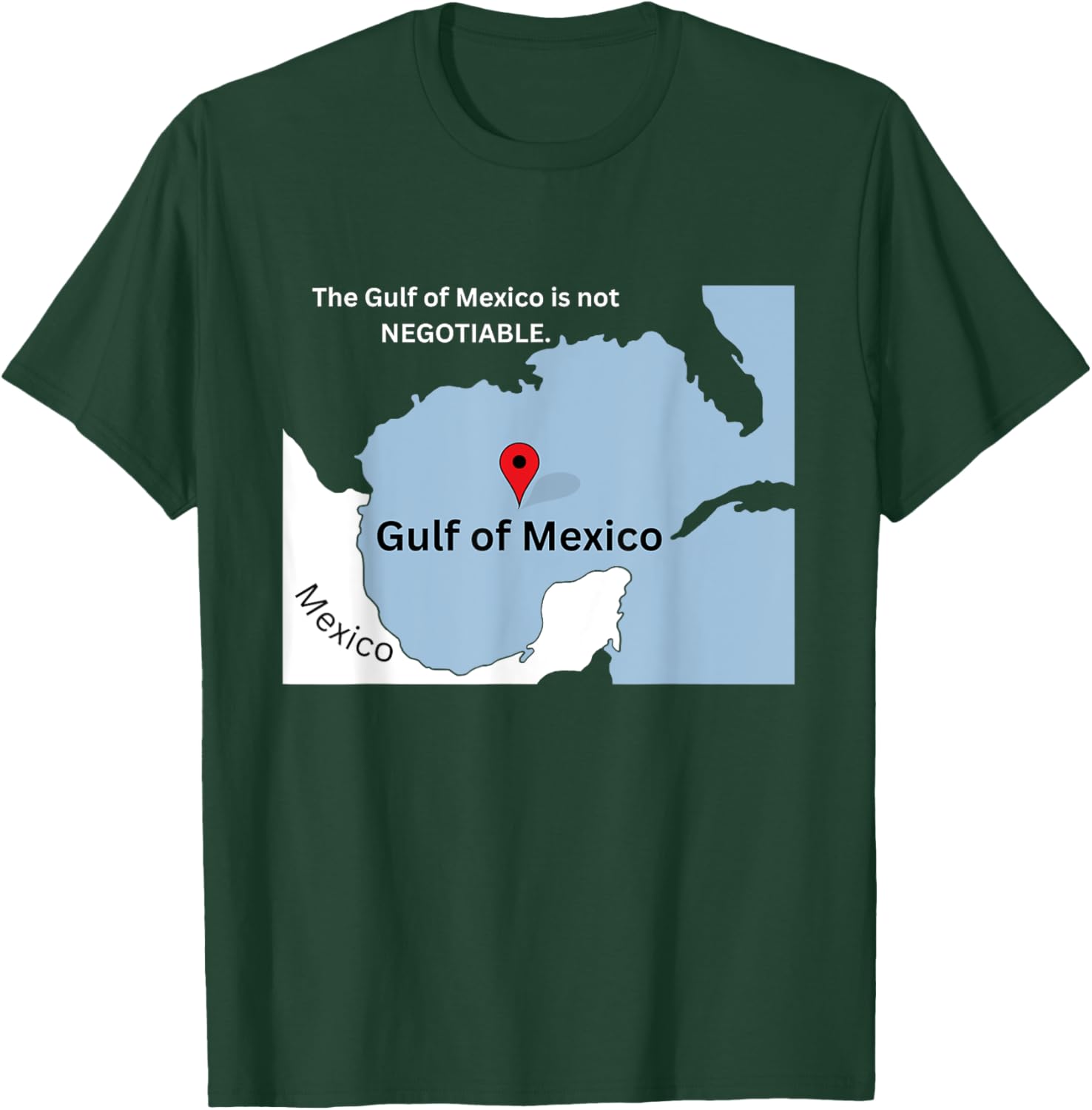 Gulf of Mexico T-Shirt for Casual Wear - Perfect Summer Style - 4