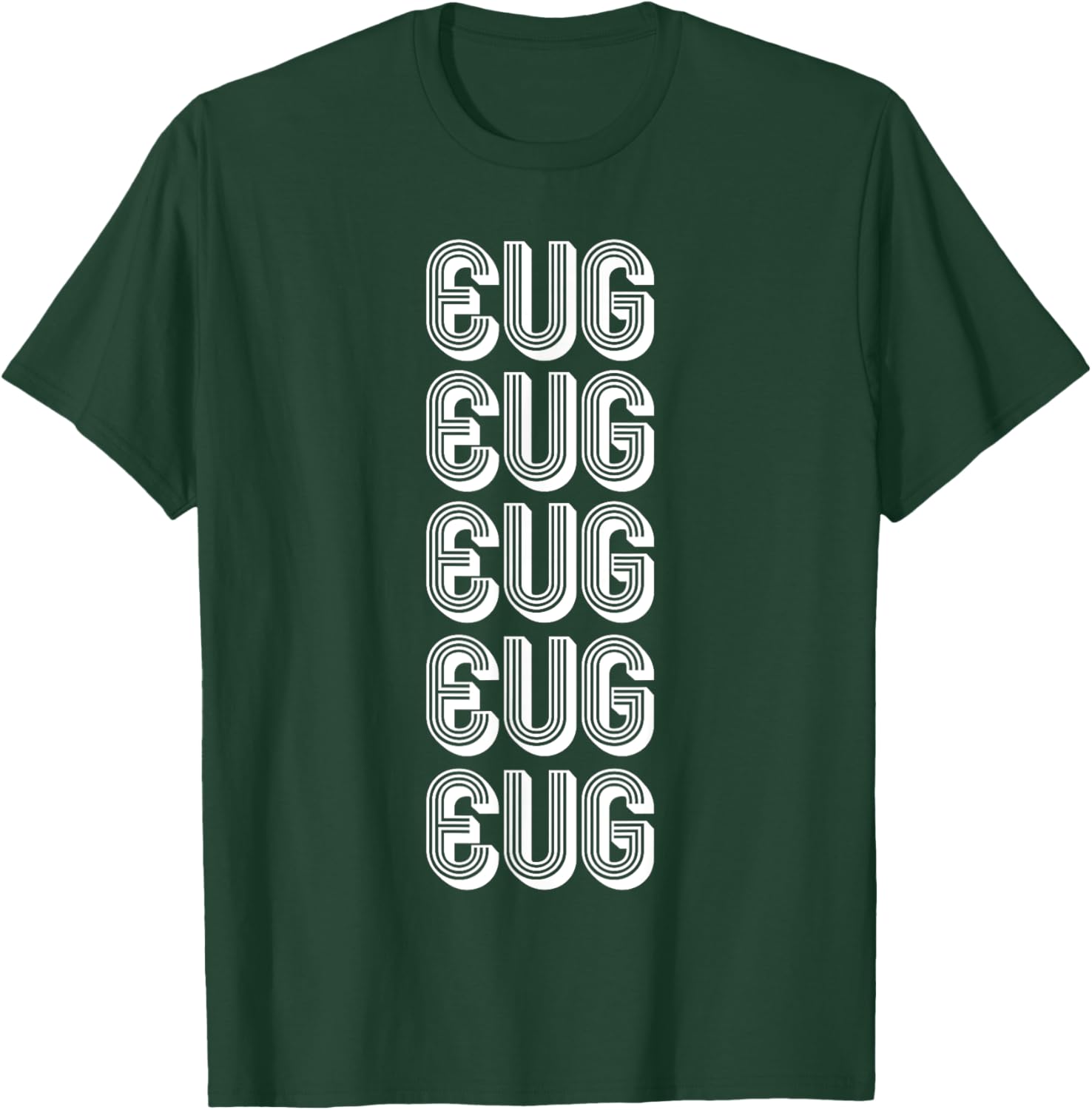 EUG Eugene Airport Travel T-Shirt for Comfortable Travel Style - 16