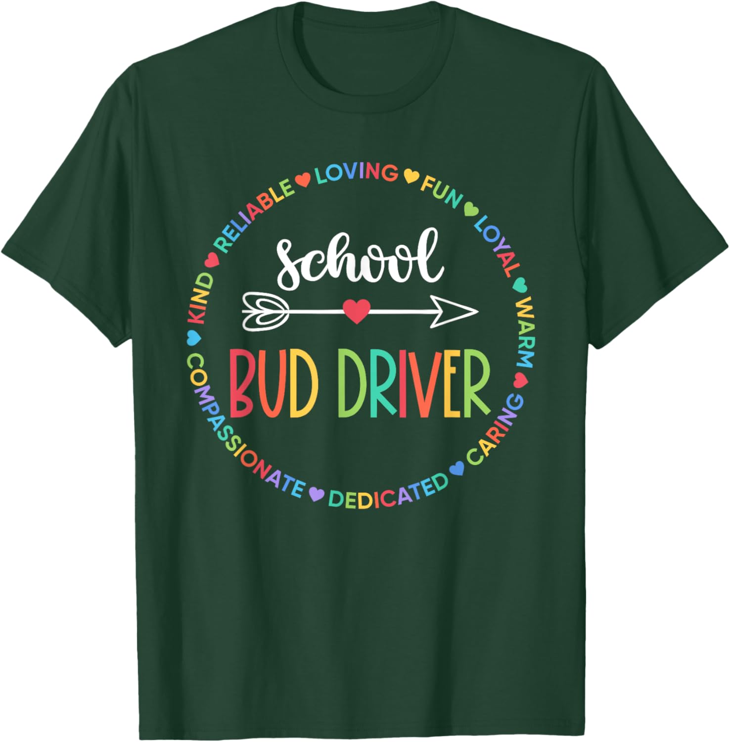 Bus Driver Squad School Bus Driver Appreciation T-Shirt Gift - 9
