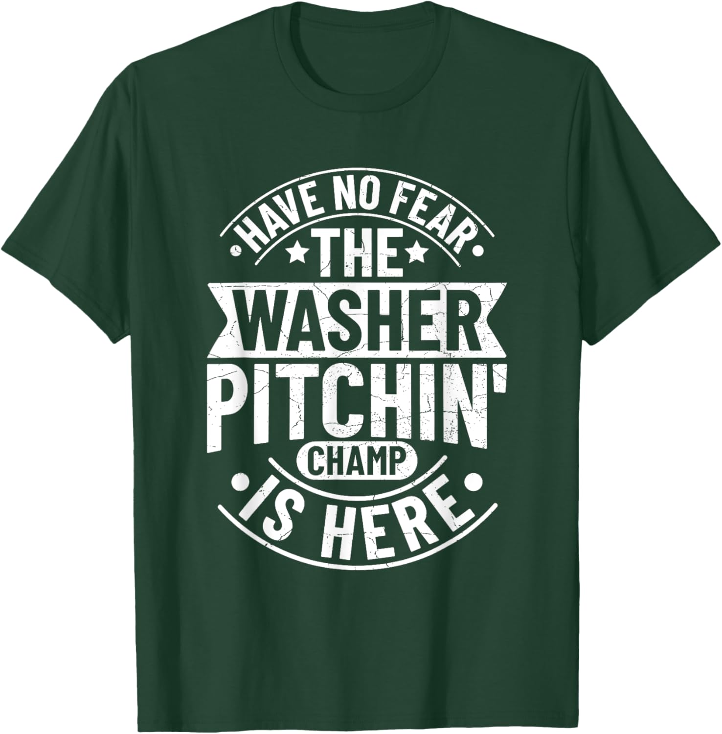 Fun Washer Pitching Quote T-Shirt for Washer Pitching Fans and Players - 3