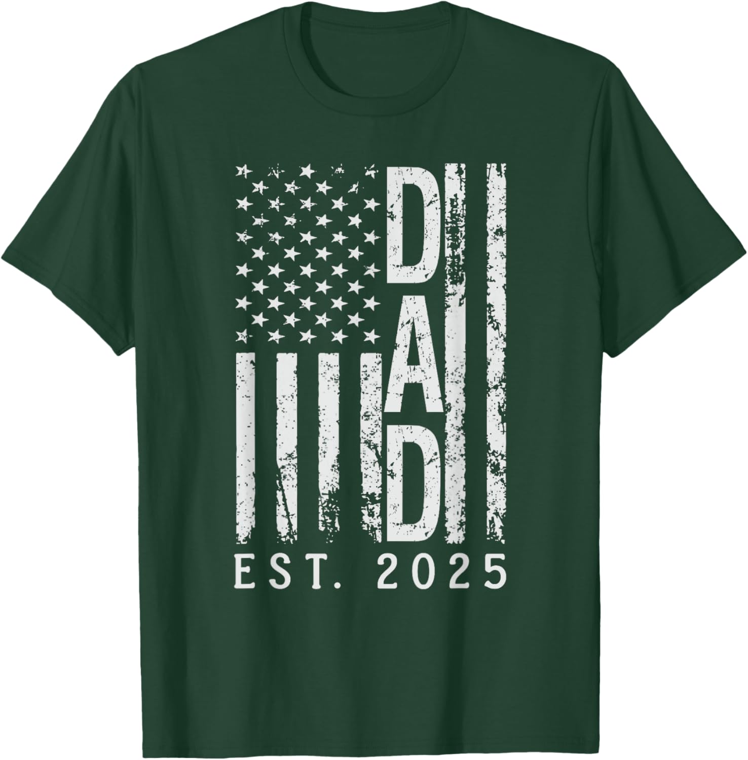 Funny Dad Est. 2025 T-Shirt for Soon-to-Be New Dads - Perfect Gift - 12