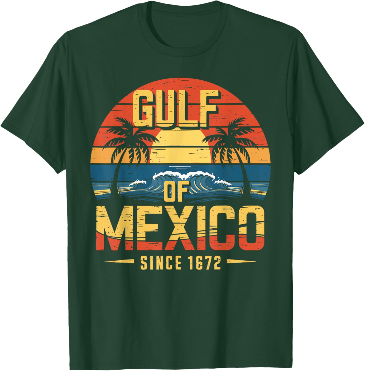 Gulf of Mexico Everlasting Summer T-Shirt for Beach Lovers - 12