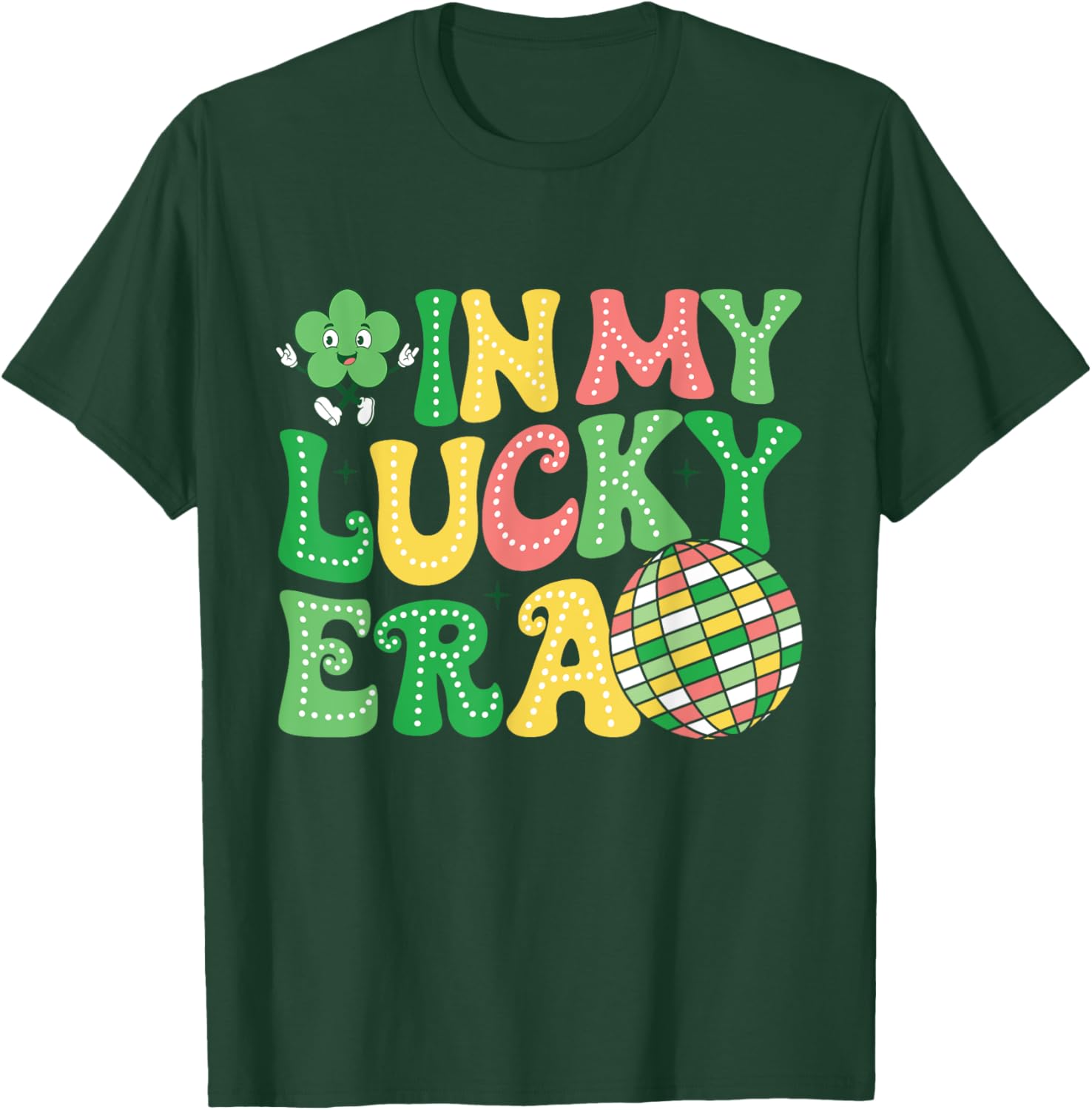 Funny St Patricks Day Shamrock T-Shirt for Kids - Lucky Era Design - 19