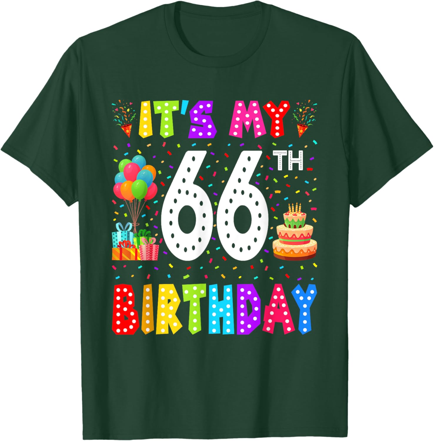 Funny 66th Birthday T-Shirt for Men and Women - Perfect Gift Idea - 20