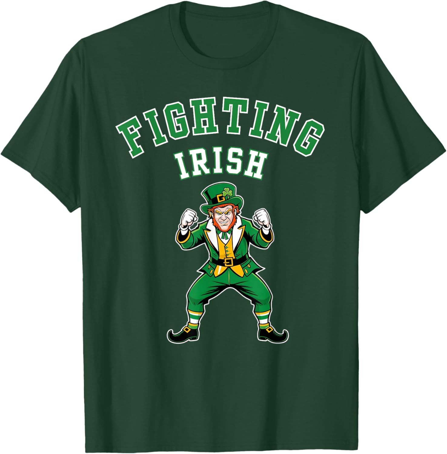 Fighting Irish Leprechaun T-Shirt for Kids and Toddlers - Fun & Stylish - 17