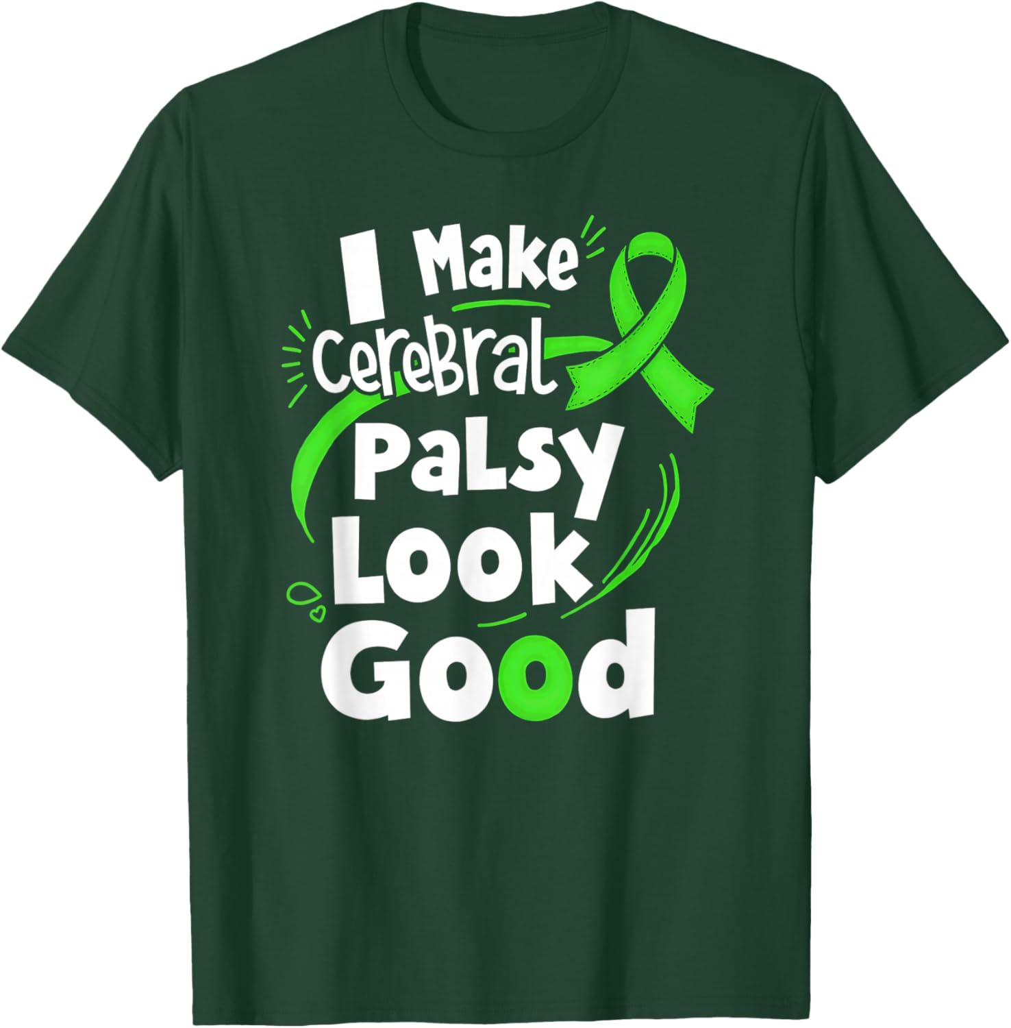 Cerebral Palsy Warrior T-Shirt - Stylish CP Fighter Apparel - 3