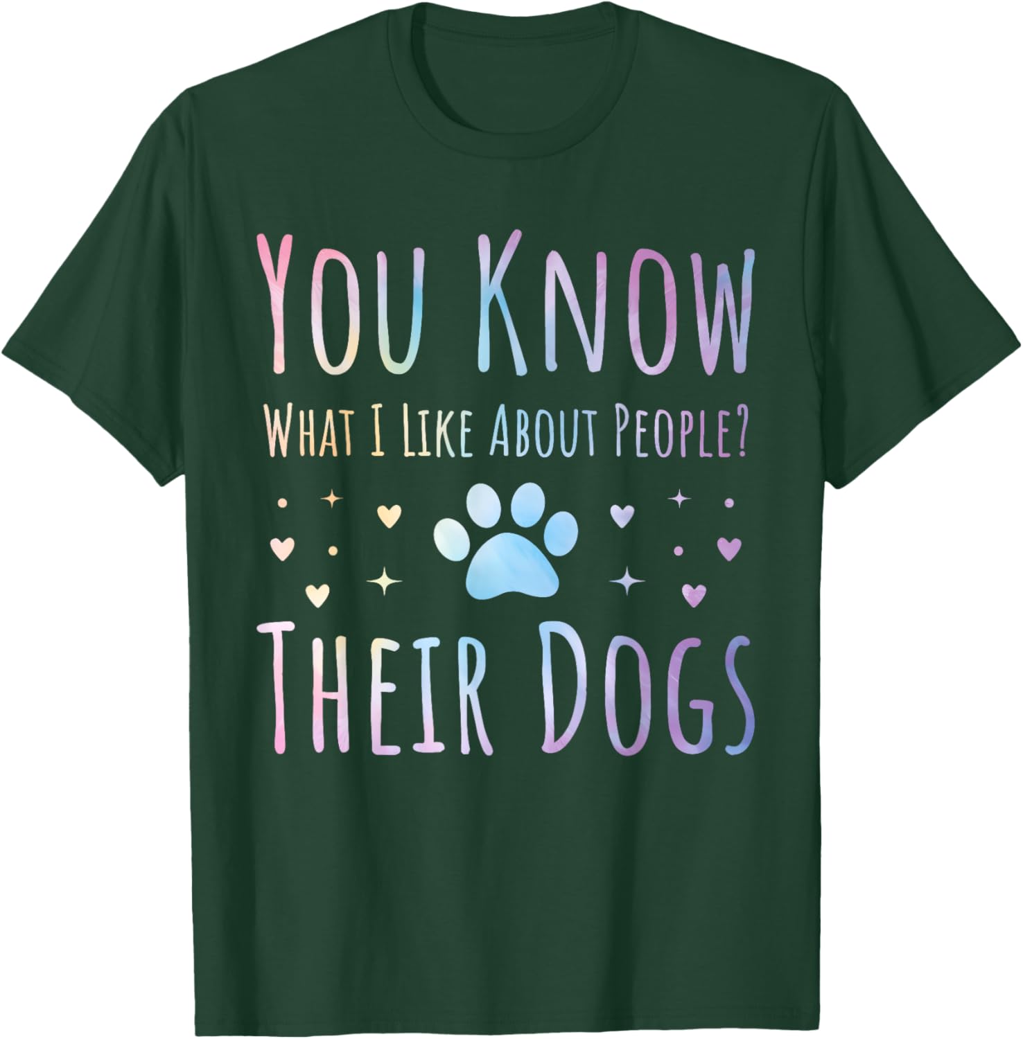 Funny Tie-Dye Dog Lover T-Shirt for Men, Women, and Kids - 1