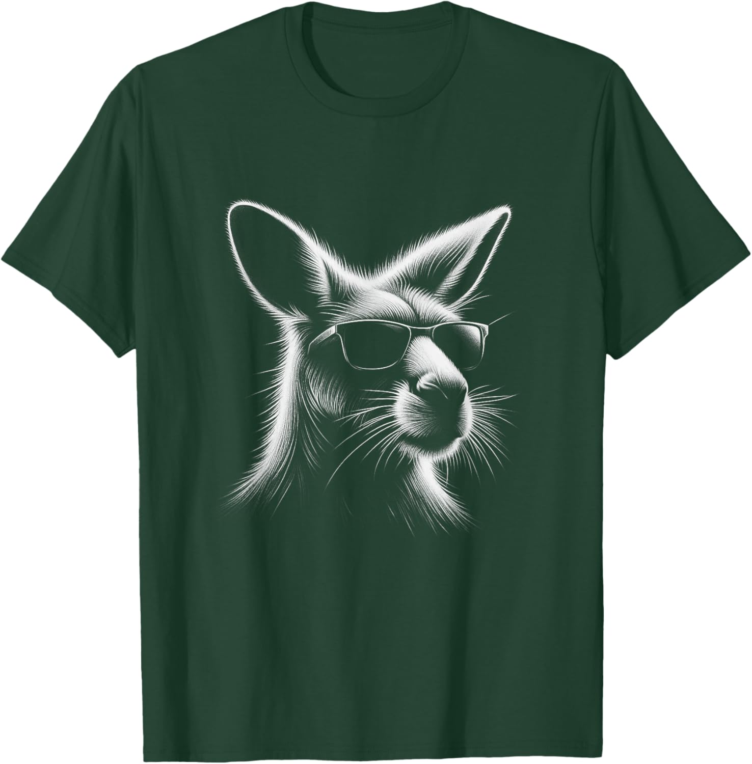 Cool Kangaroo Sunglasses T-Shirt for Men and Kids - Fun Summer Fashion - 15