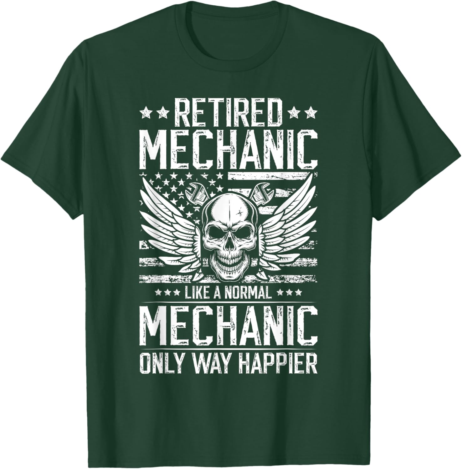 Funny Retired Mechanic T-Shirt for a Hilarious Retirement Gift - 21