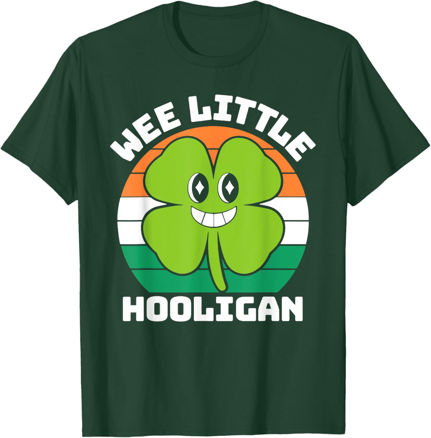 Funny Wee Little Hooligan St Patricks Day Toddler T-Shirt for Boys - 9
