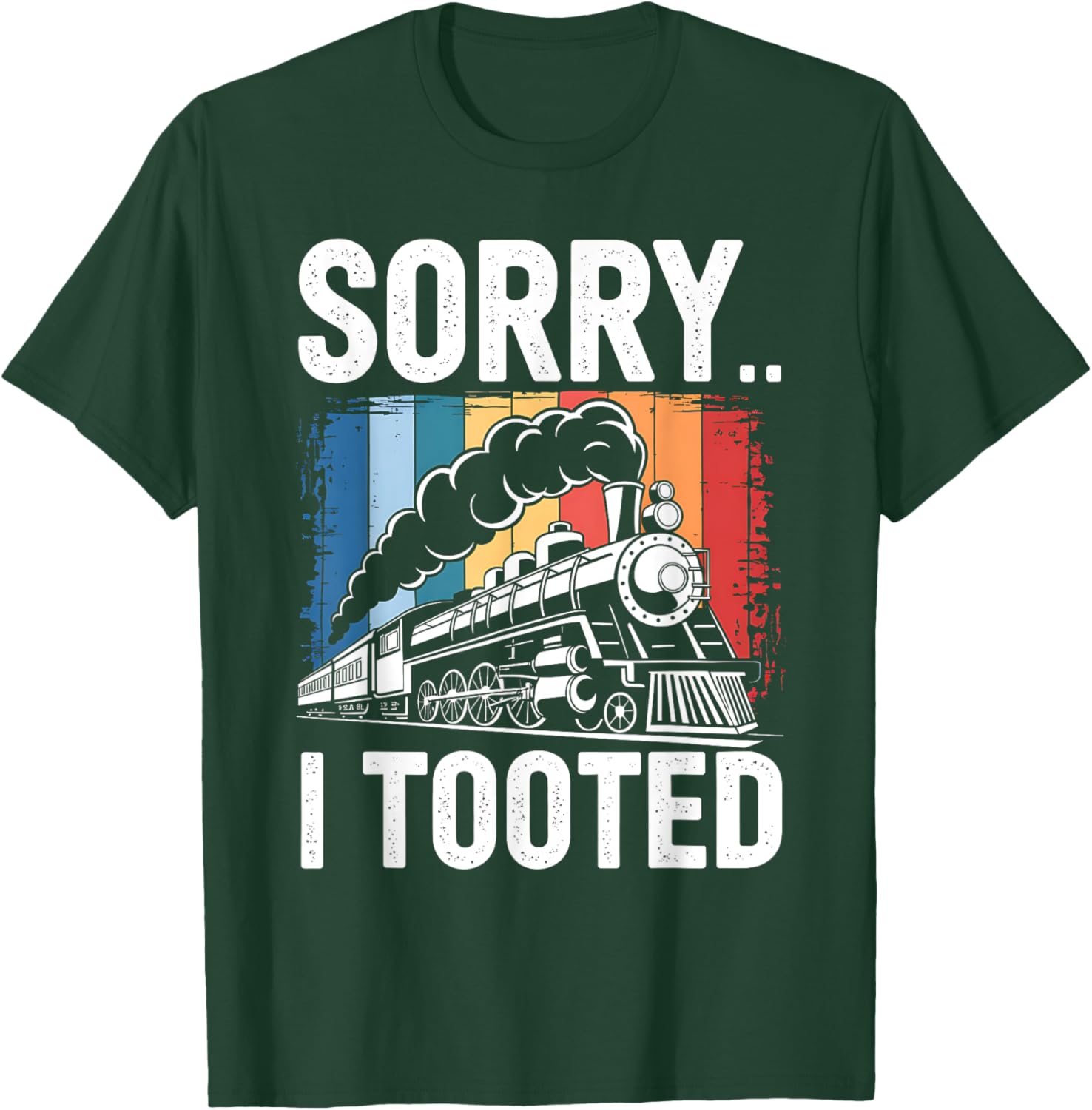 Funny Train Sorry I Tooted T-Shirt for Kids - Perfect Railroad Gift - 6