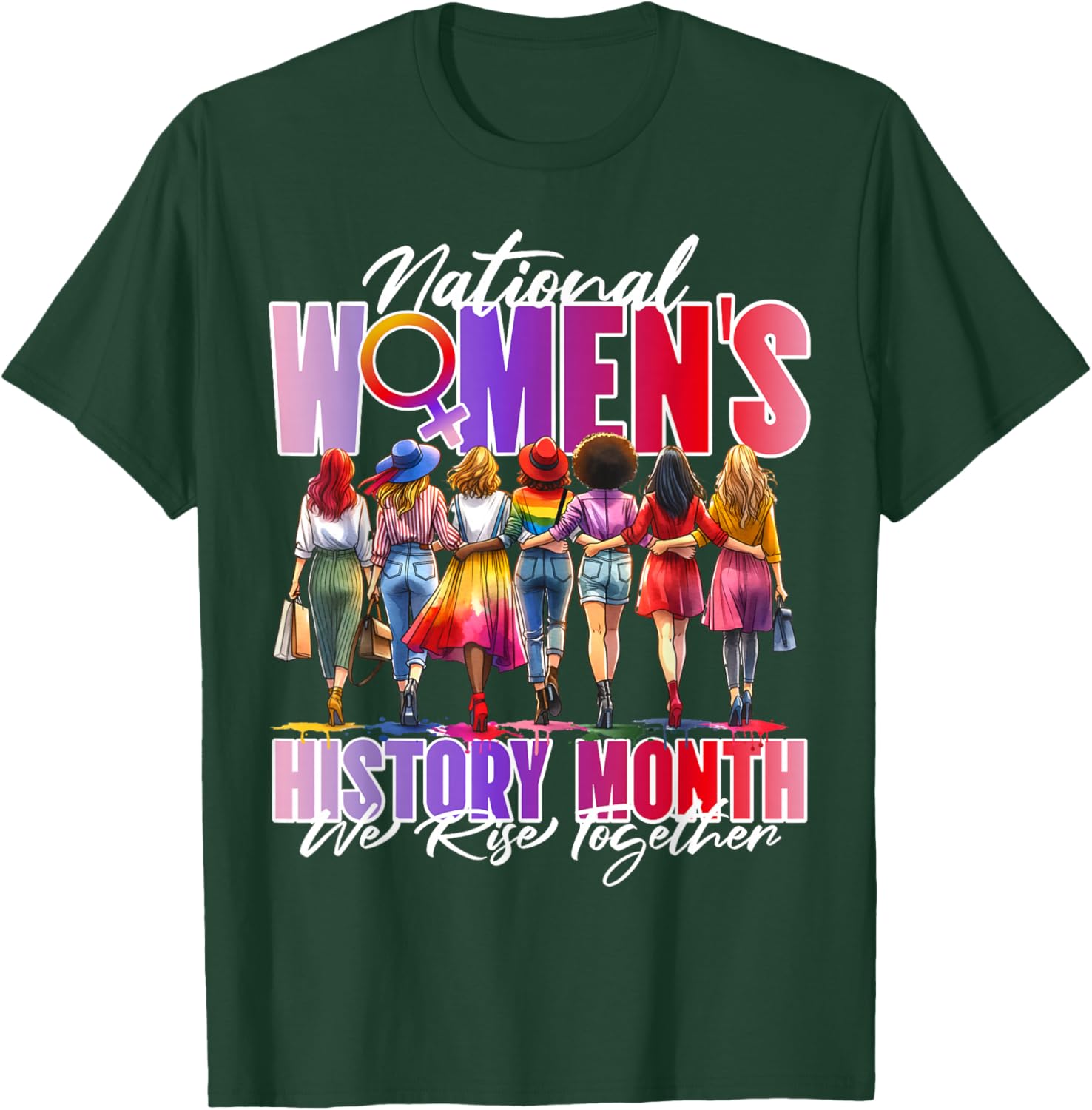 Embrace Equity Women's History Month 2025 T-Shirt for Every Woman - 11