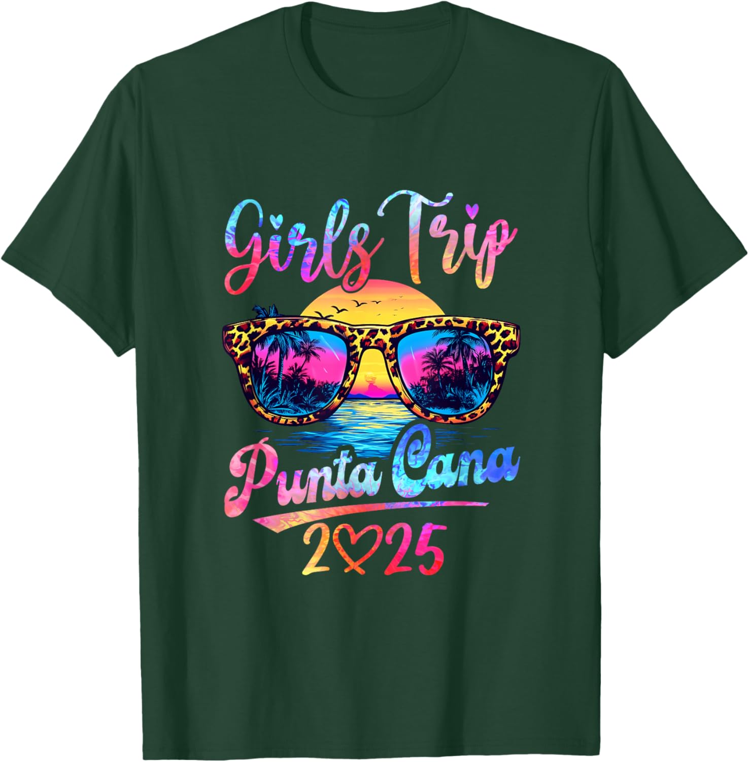 Girls Trip Punta Cana 2025 Matching T-Shirt for Women Summer Fun - 6