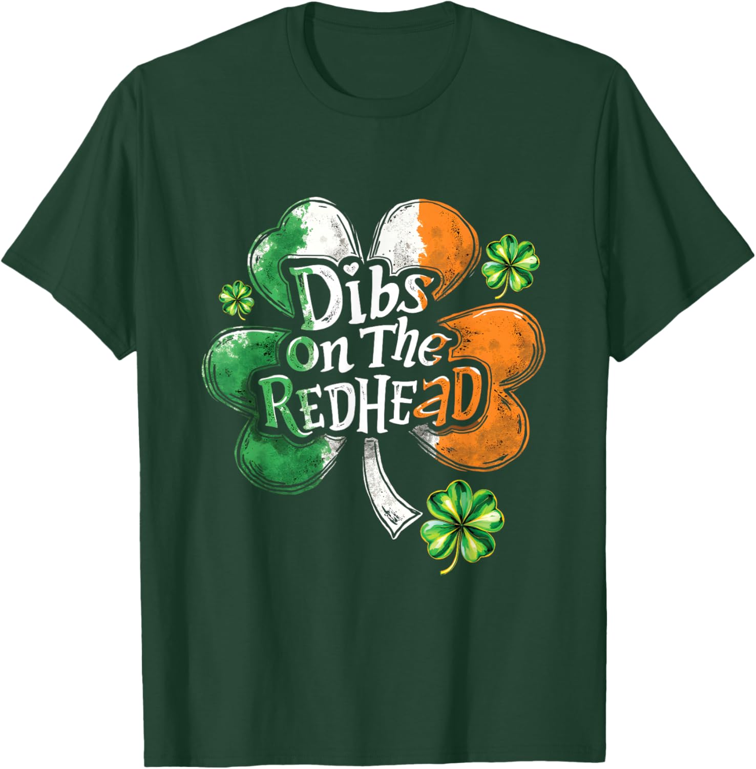 Dibs on the Redhead St Patrick's Shamrock T-Shirt for Irish Pride - 25