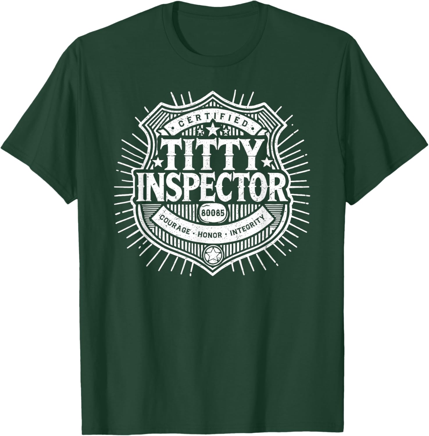 Funny Certified Titty Inspector T-Shirt for Adult Humor Lovers - 10