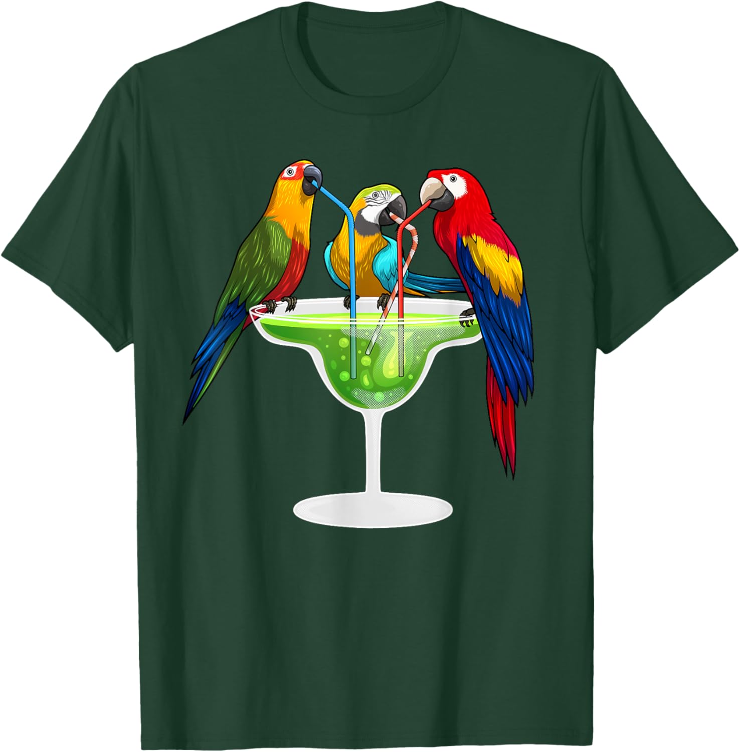 Cool Parrot Art T-Shirt for Bird Lovers - Fun Apparel for All Ages - 23
