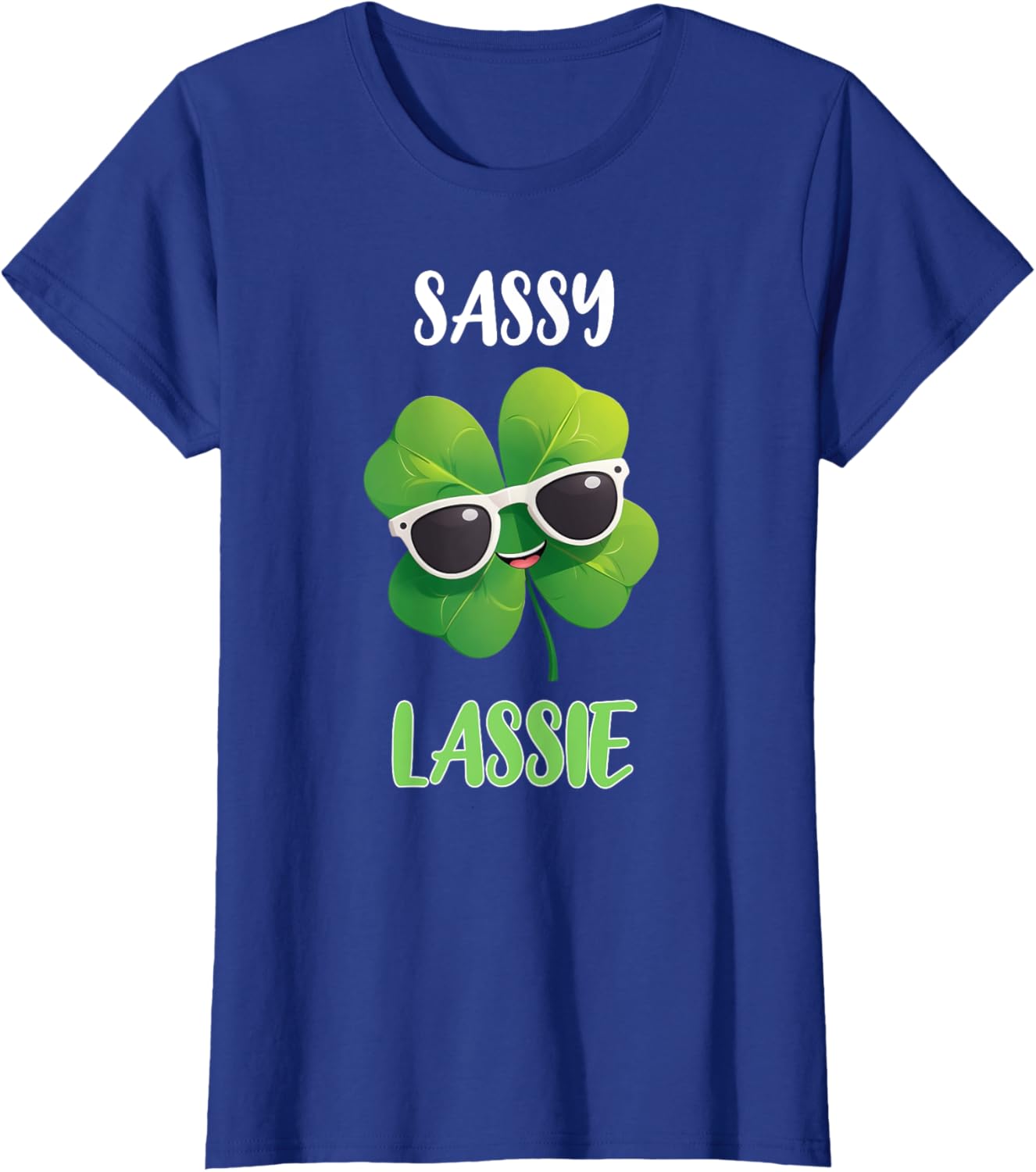Funny Sassy Lassie St. Patrick's Day T-Shirt for Celebrating in Style - 11