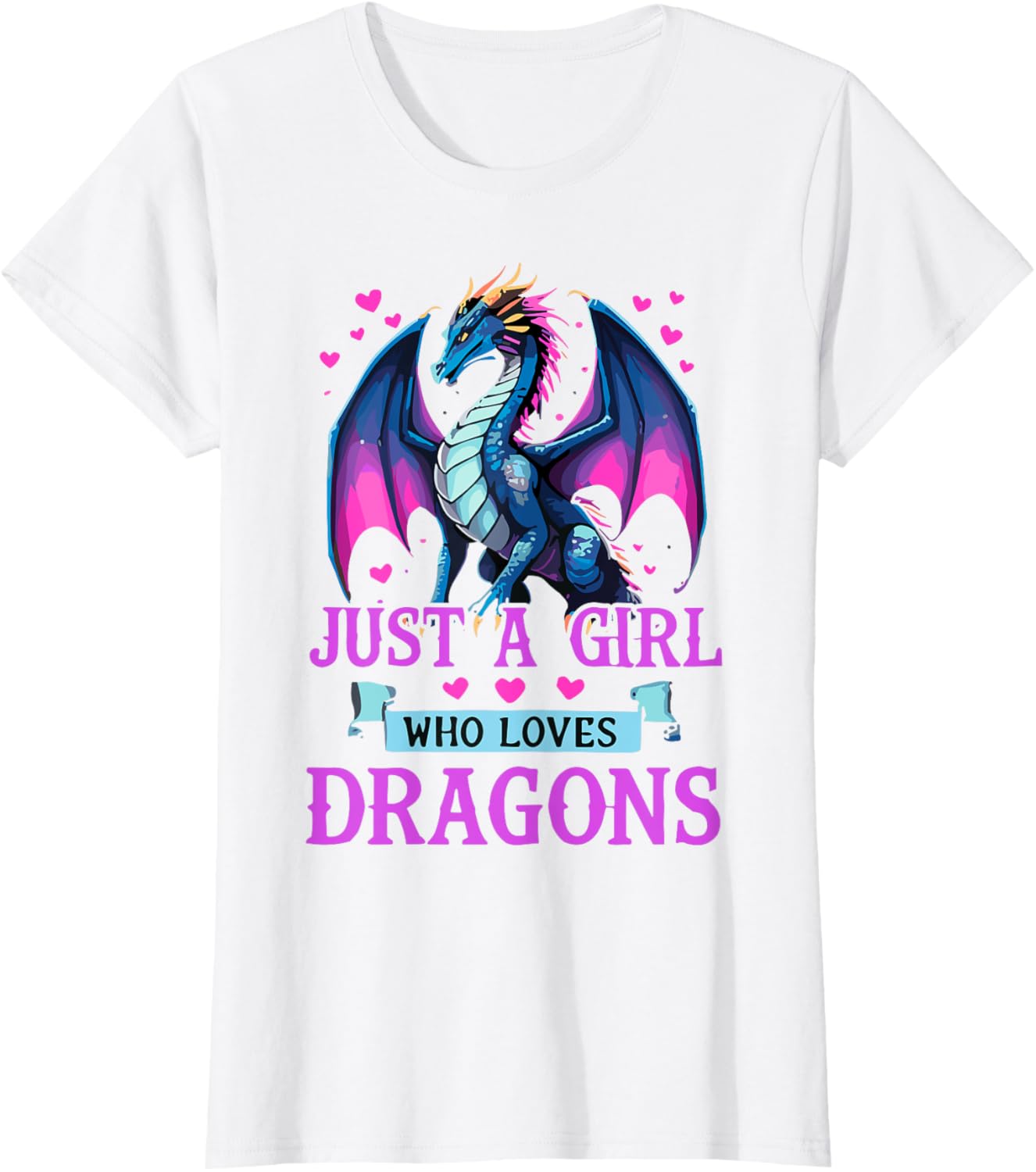 Cute Dragon T-Shirt for Girls Who Love Dragons | Fun and Stylish Apparel - 4