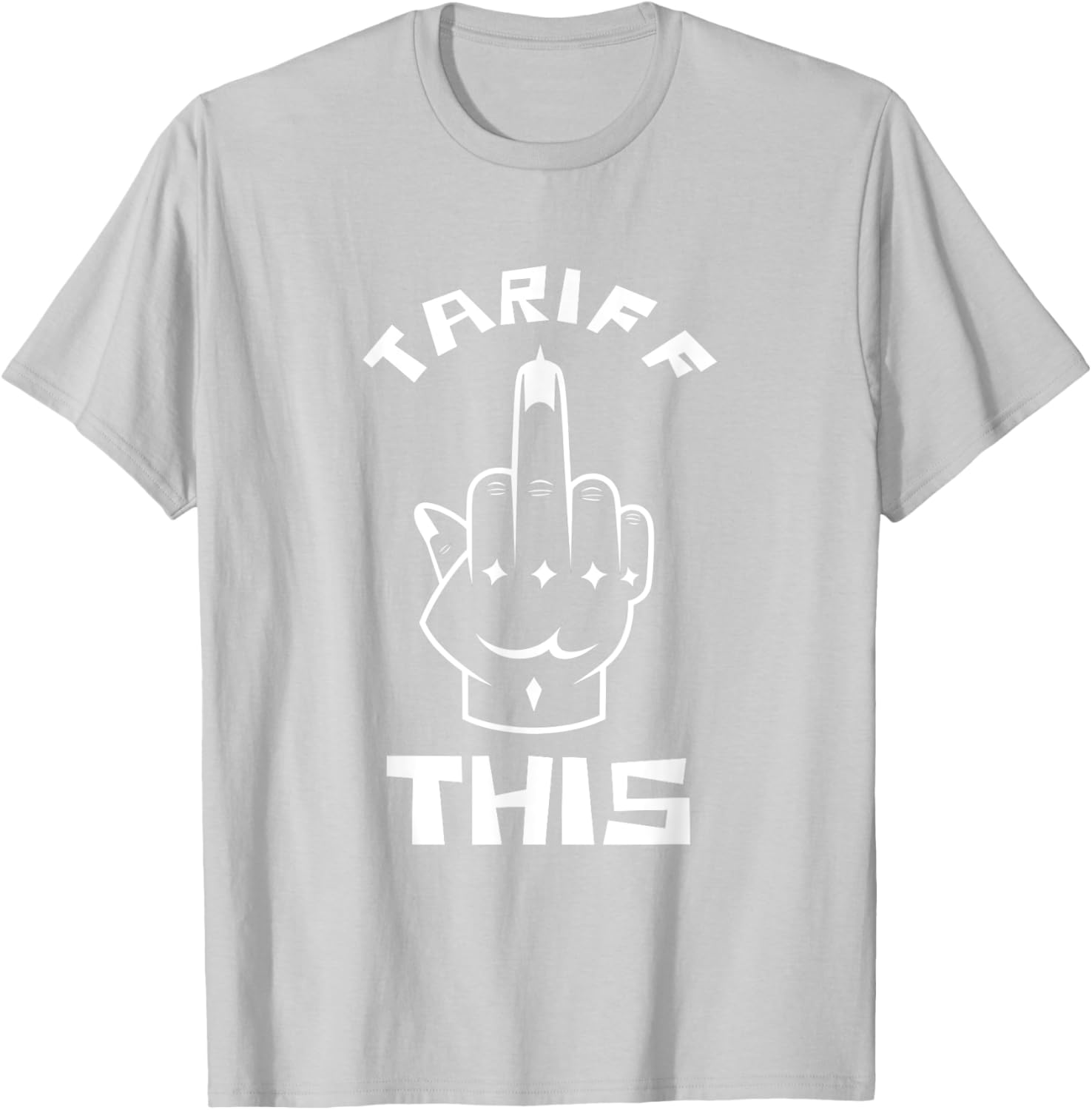 Funny Tariff This Middle Finger T-Shirt for Inflation and High Prices - 11