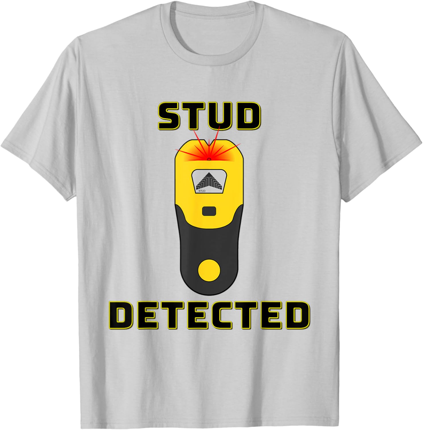 Funny Couples Detector T-Shirt for Construction Humor Lovers - 4