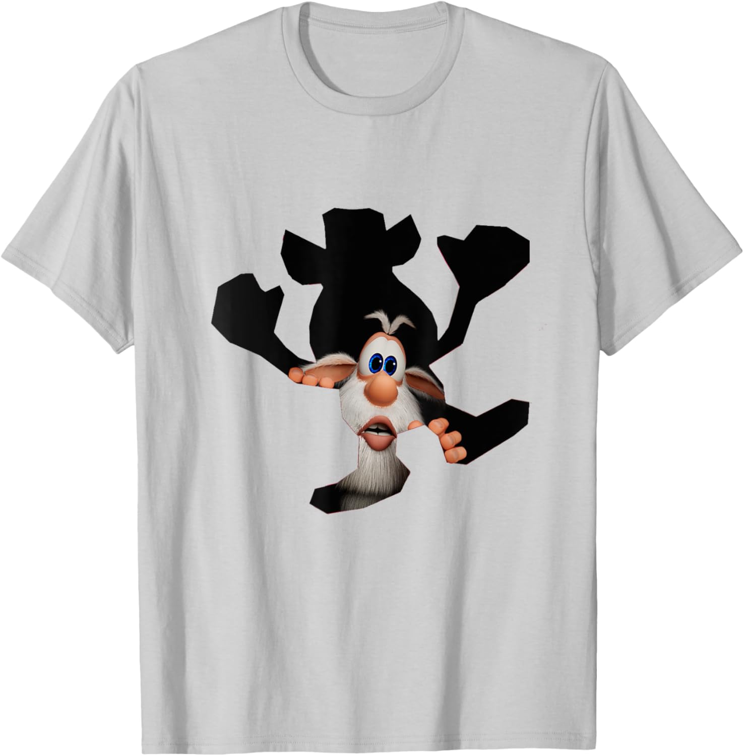 Cool Wall Hole Booba T-Shirt for Unique Casual Style and Comfort - 4