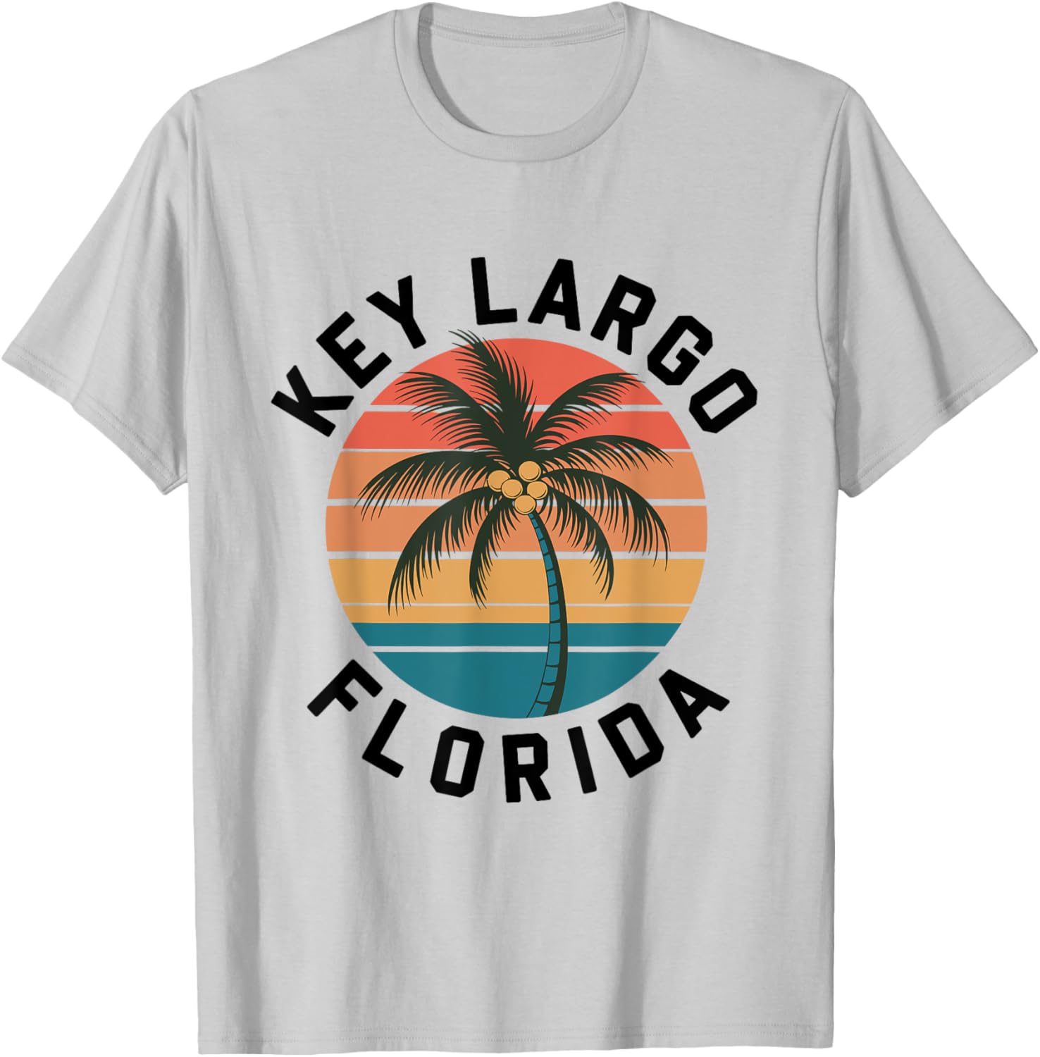Florida Key Largo T-Shirt Comfortable Summer Style for Island Lovers - 1