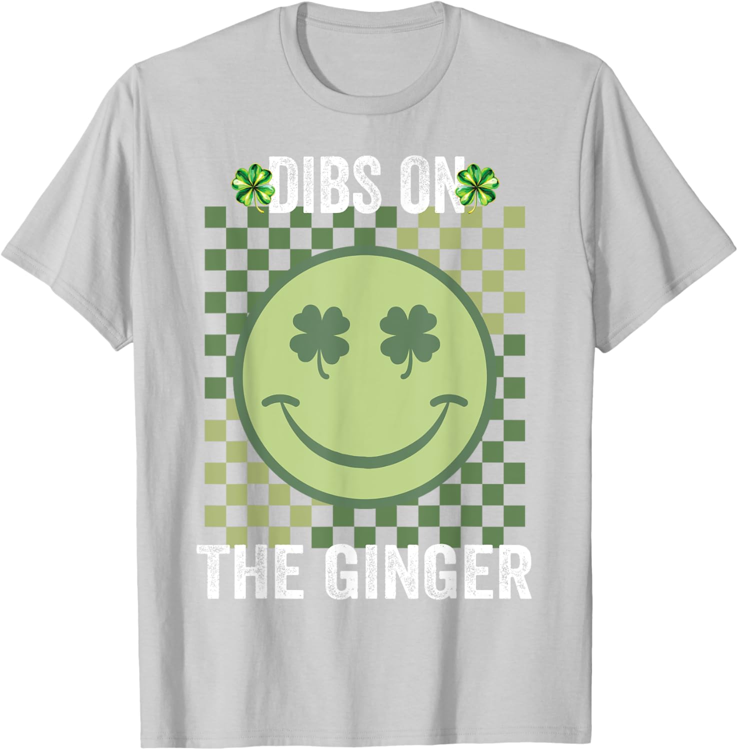 Dibs on the Ginger St Patrick's Shamrock T-Shirt for Women and Girls - 19