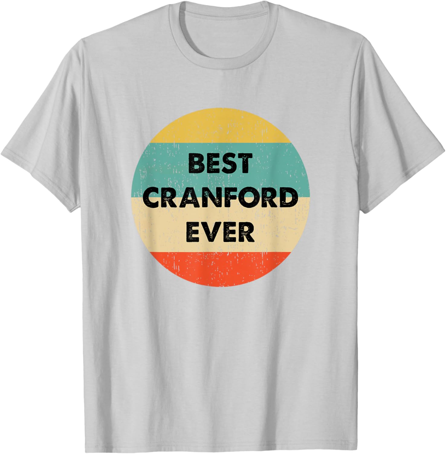 Cranford Name T-Shirt for Stylish Comfort in Clothing and Jewelry - 13