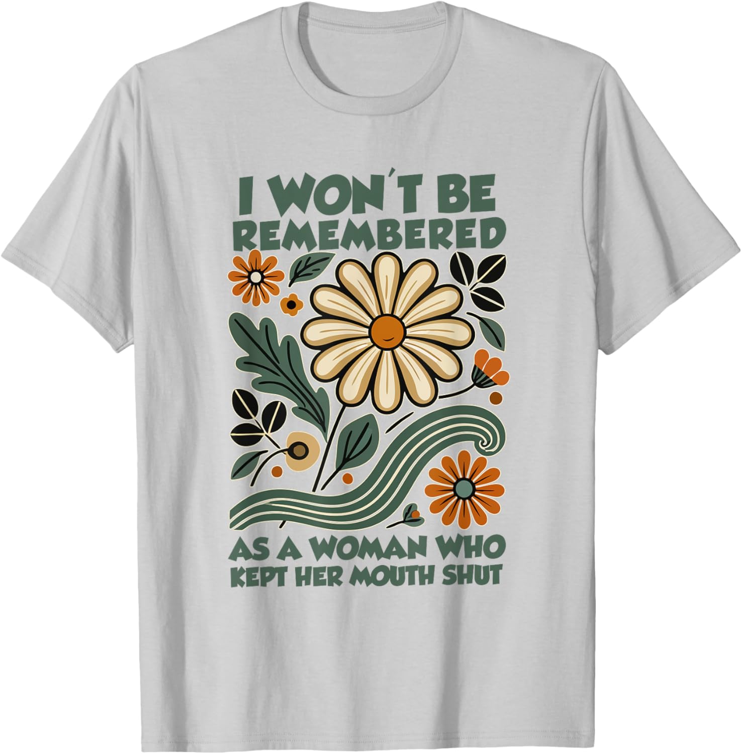 Empowered Woman Statement T-Shirt - Speak Up and Stand Out Clothing - 5