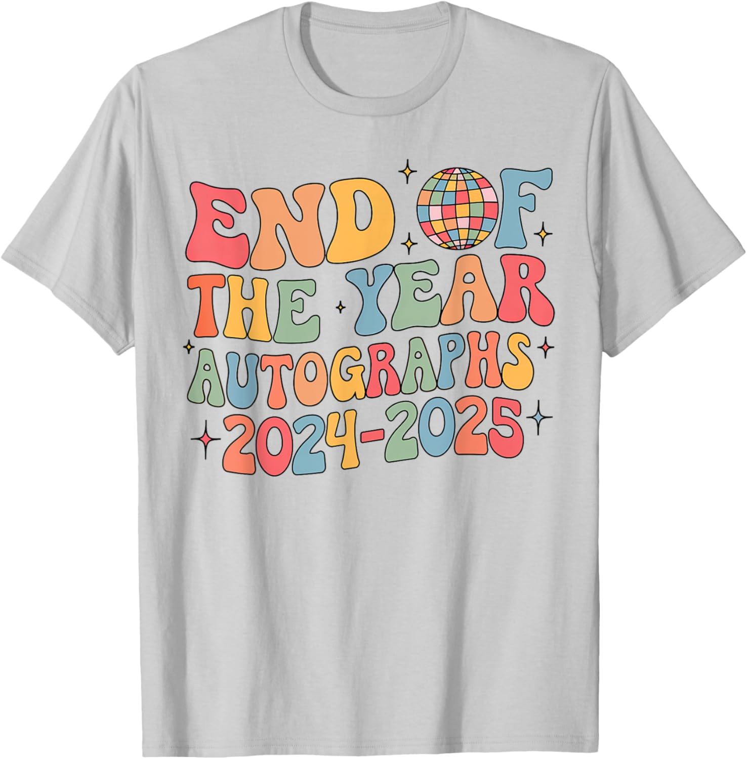 End of Year Autographs T-Shirt for Last Day of School 2024/2025 - 3
