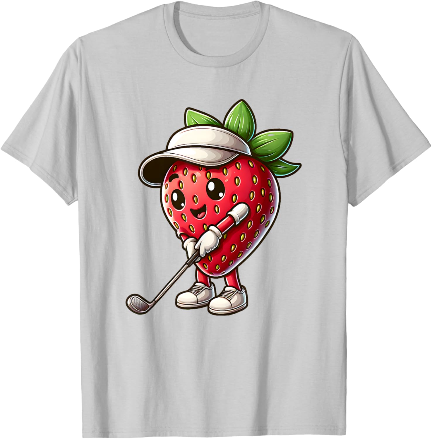 Funny Strawberry Golf Buddy T-Shirt for Golf Lovers and Friends - 14
