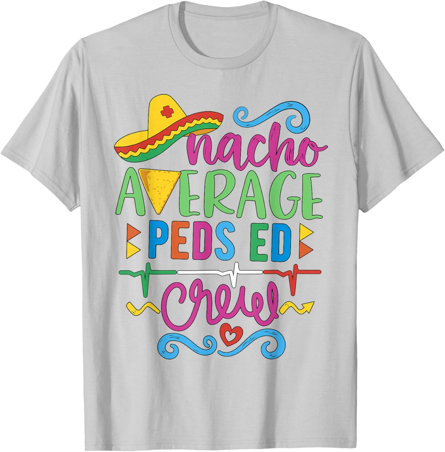 Emergency Nurse Techs Peds ED Crew T-Shirt for Pediatric Healthcare Heroes - 18